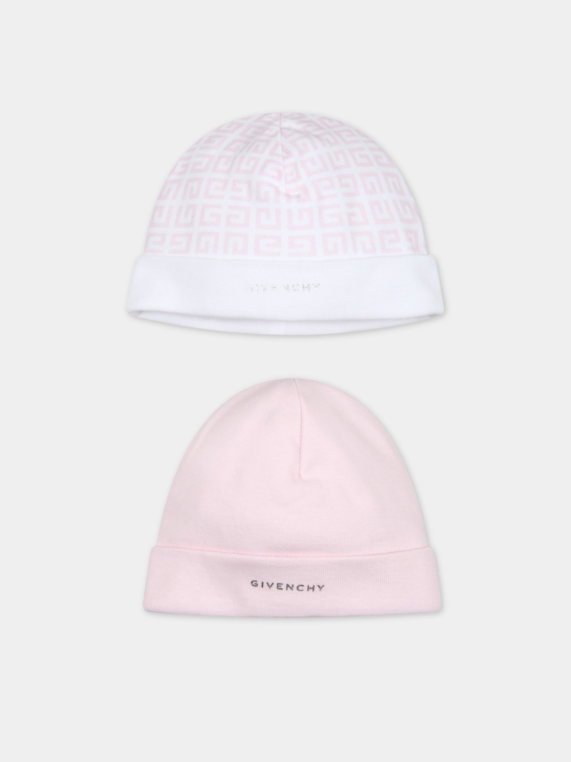 Set multicolor per neonata con logo,Givenchy Kids,H98171 44Z