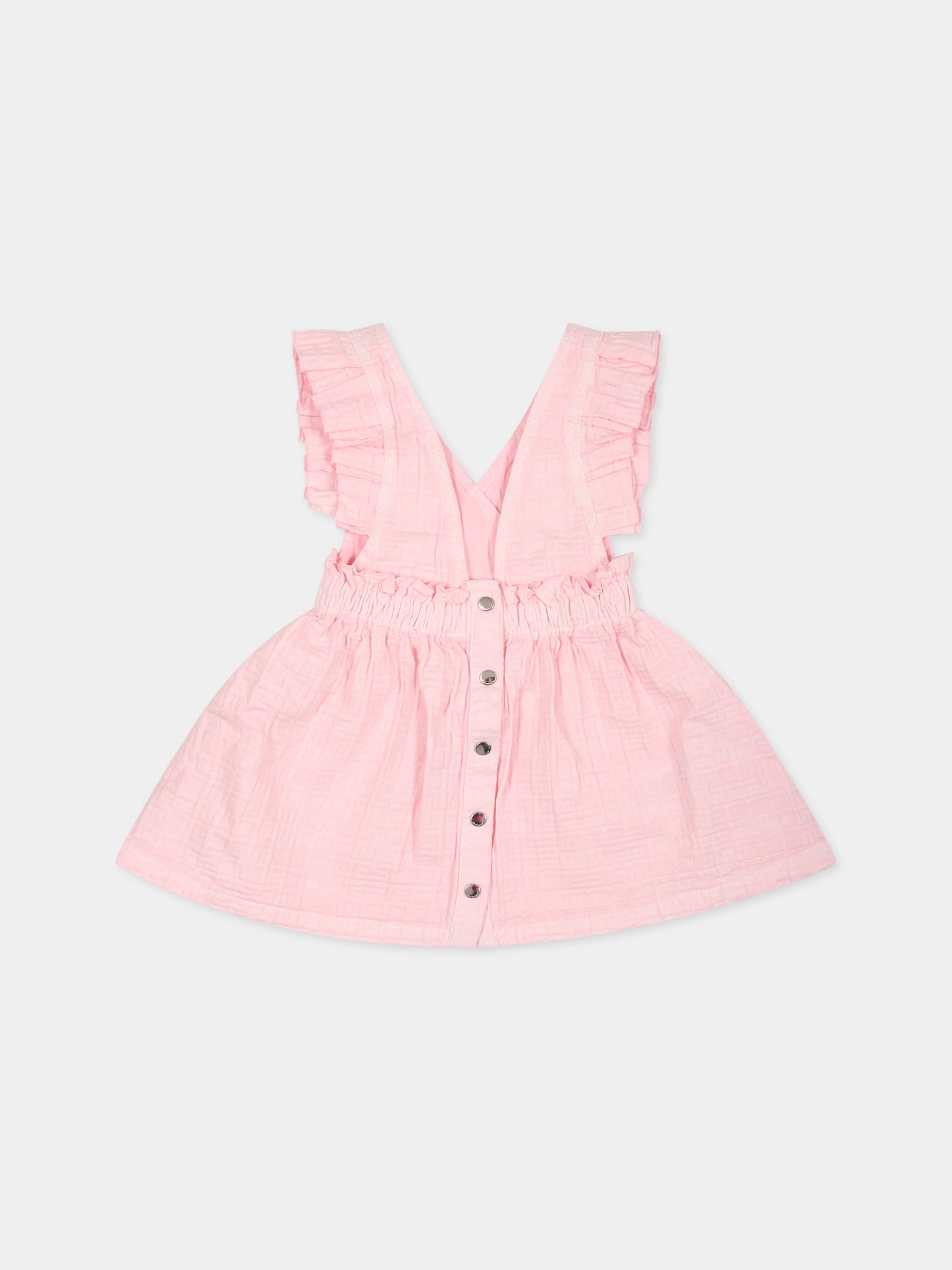 Completo multicolor per neonata con logo,Givenchy Kids,H08038 44Z