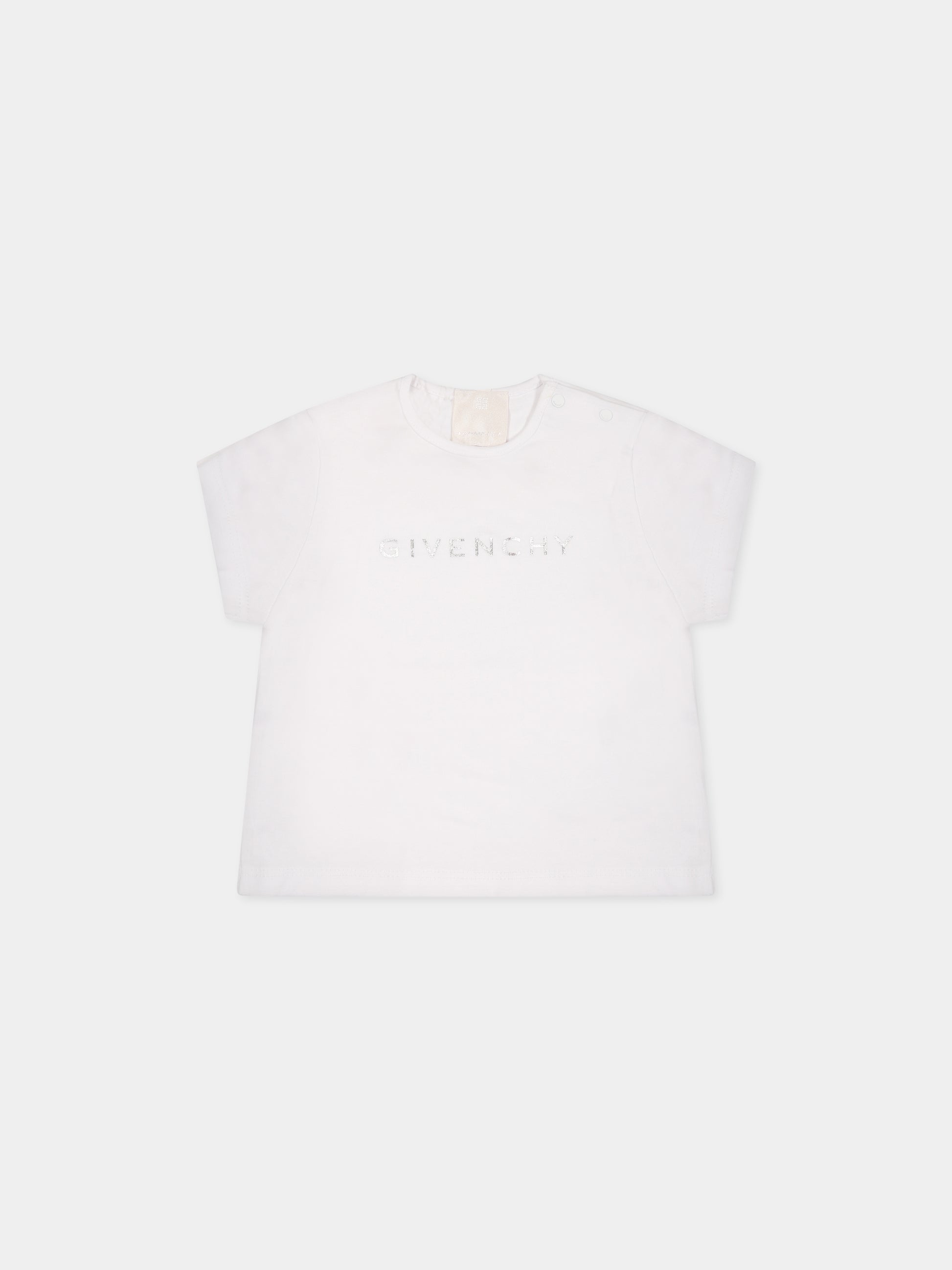 Completo multicolor per neonata con logo,Givenchy Kids,H08038 44Z