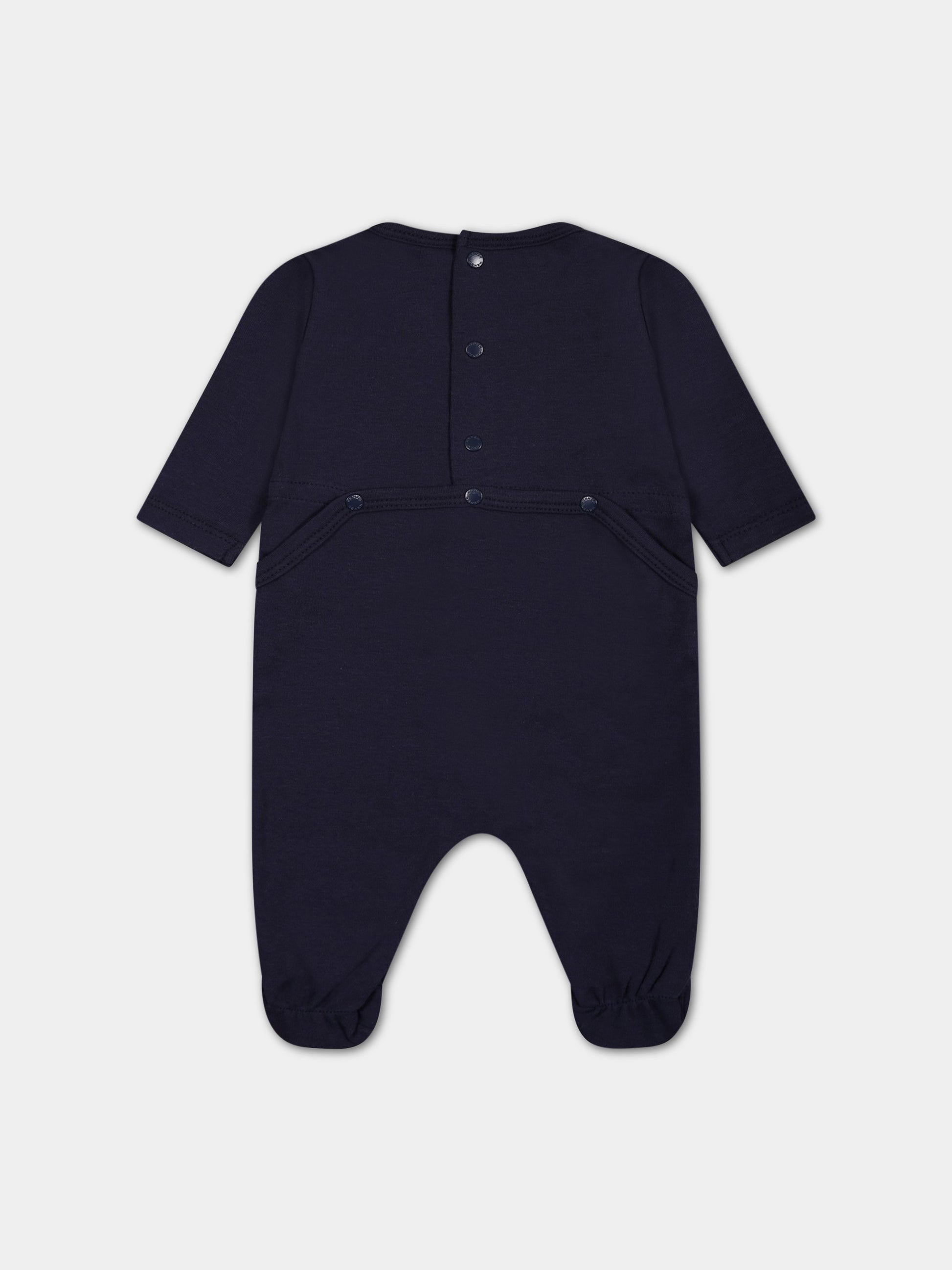 Set multicolor per neonato con logo e iconica tigre,Kenzo Kids,K98111 868