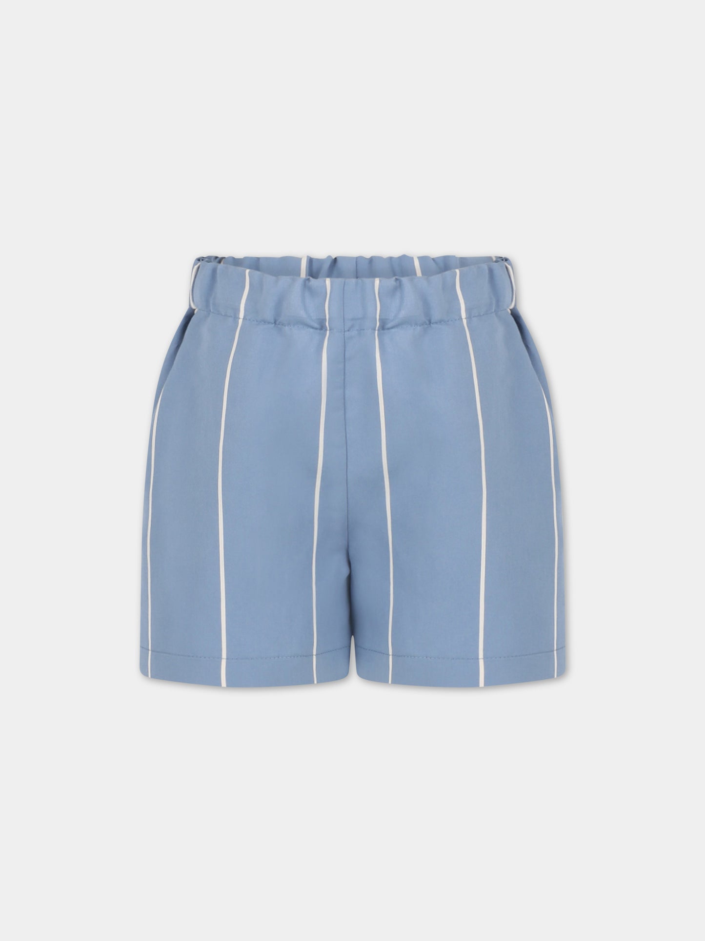 Shorts celesti per bambino,Douuod Kids,DS6Q19 P0228 603AV