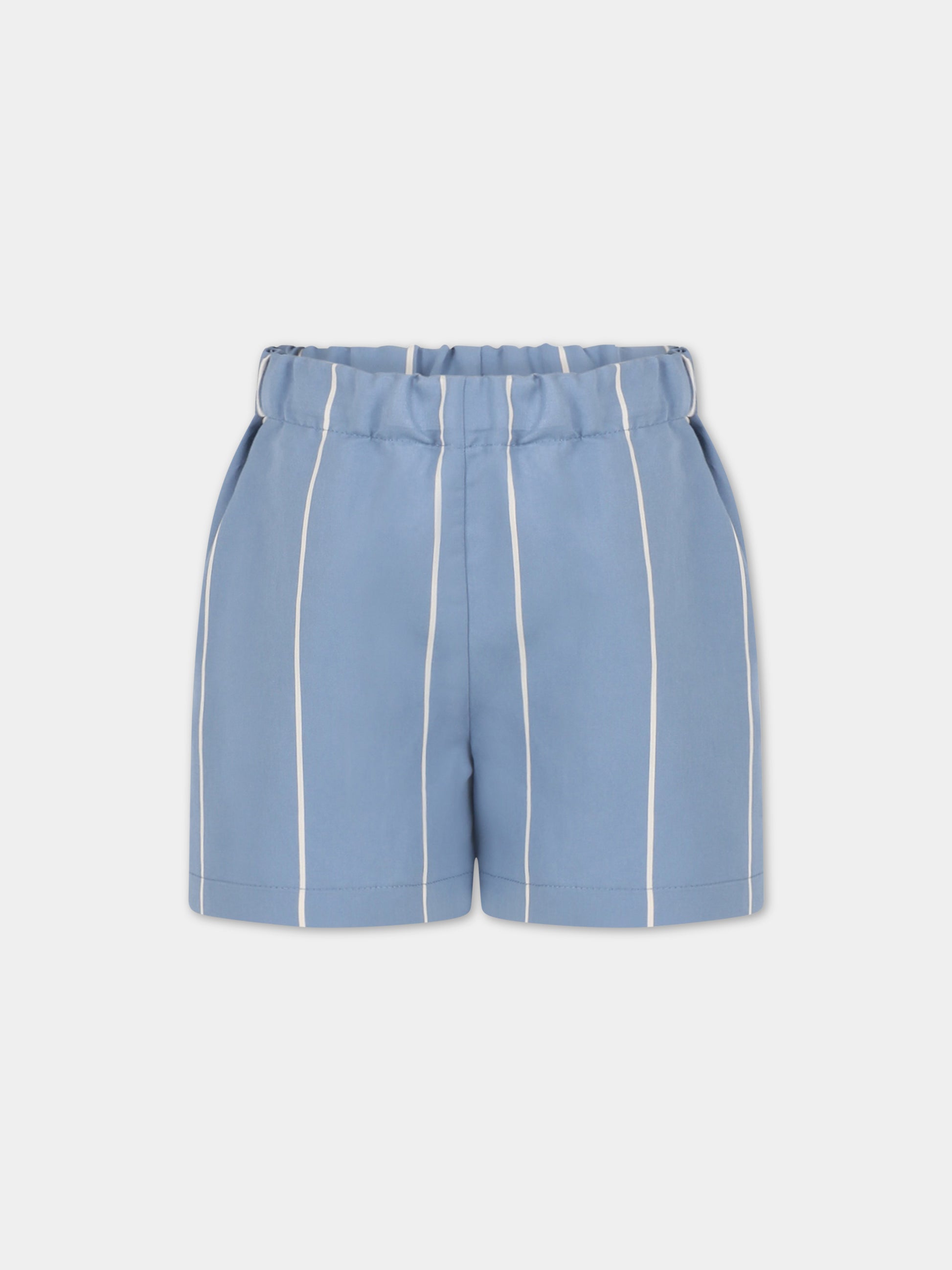 Shorts celesti per bambino,Douuod Kids,DS6Q19 P0228 603AV