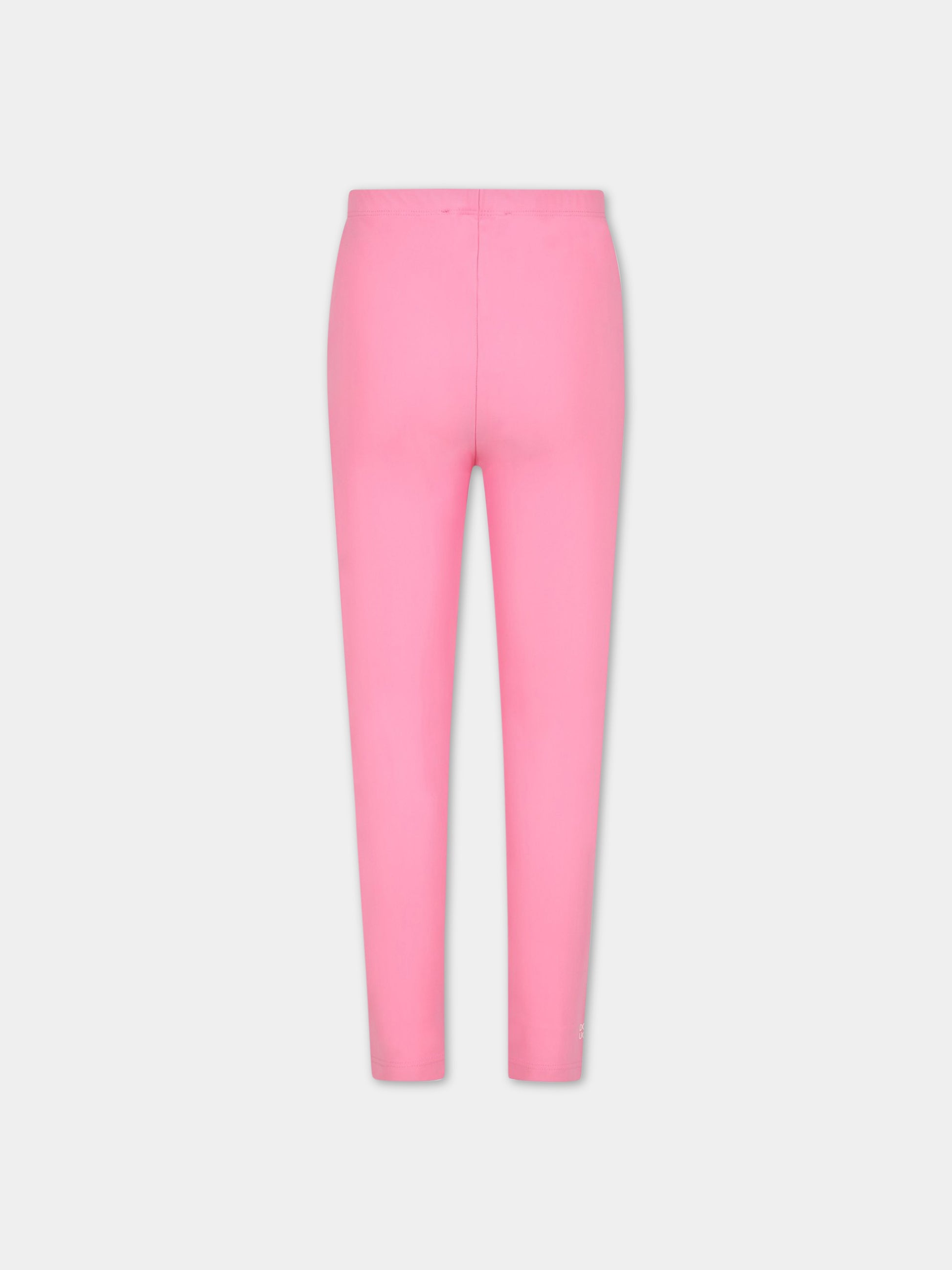Leggins rosa per bambina,Douuod Kids,DS6A00 Z0559 515