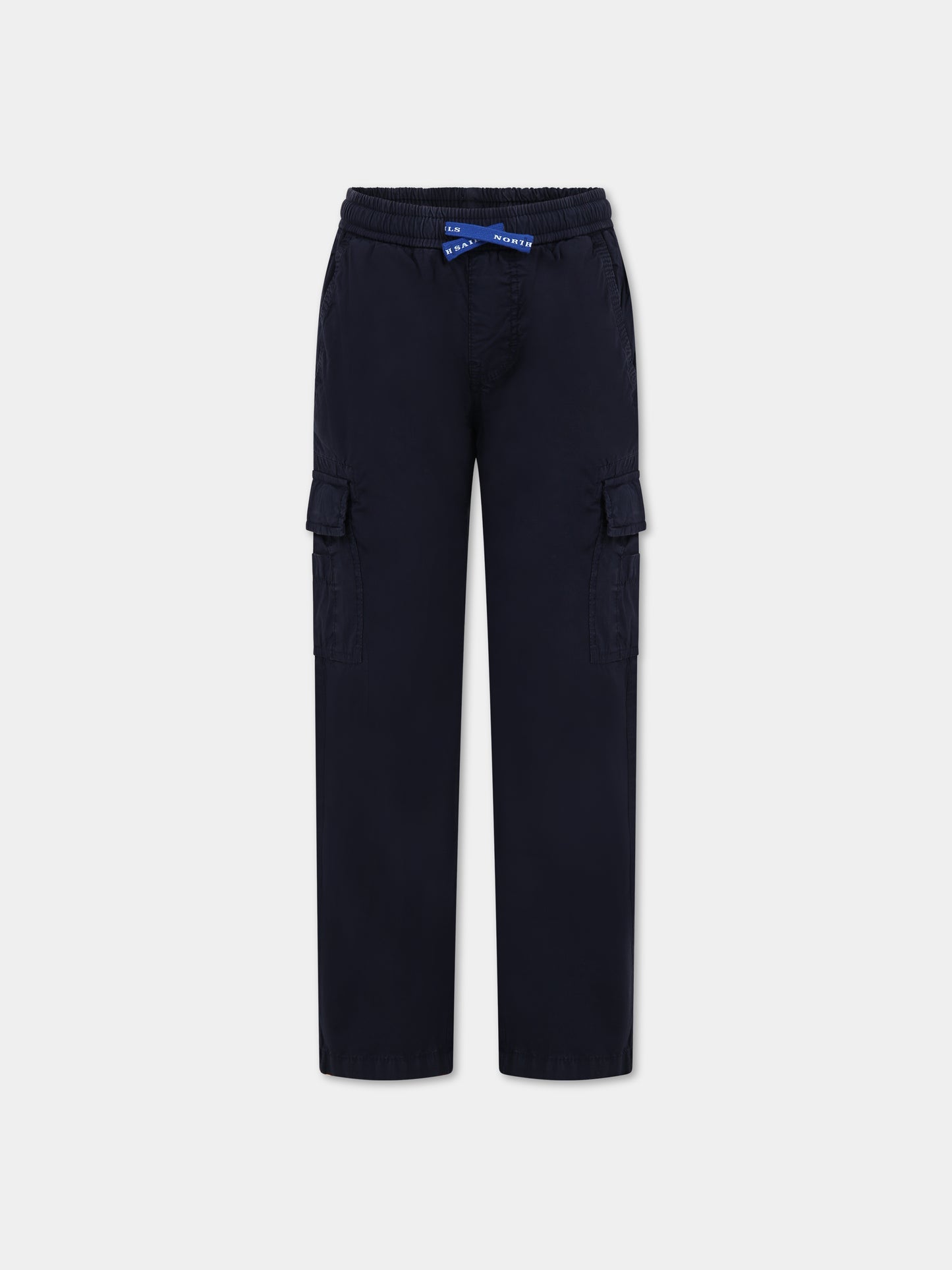 Pantaloni blu per bambino con logo,North Sails,775374 000 0802