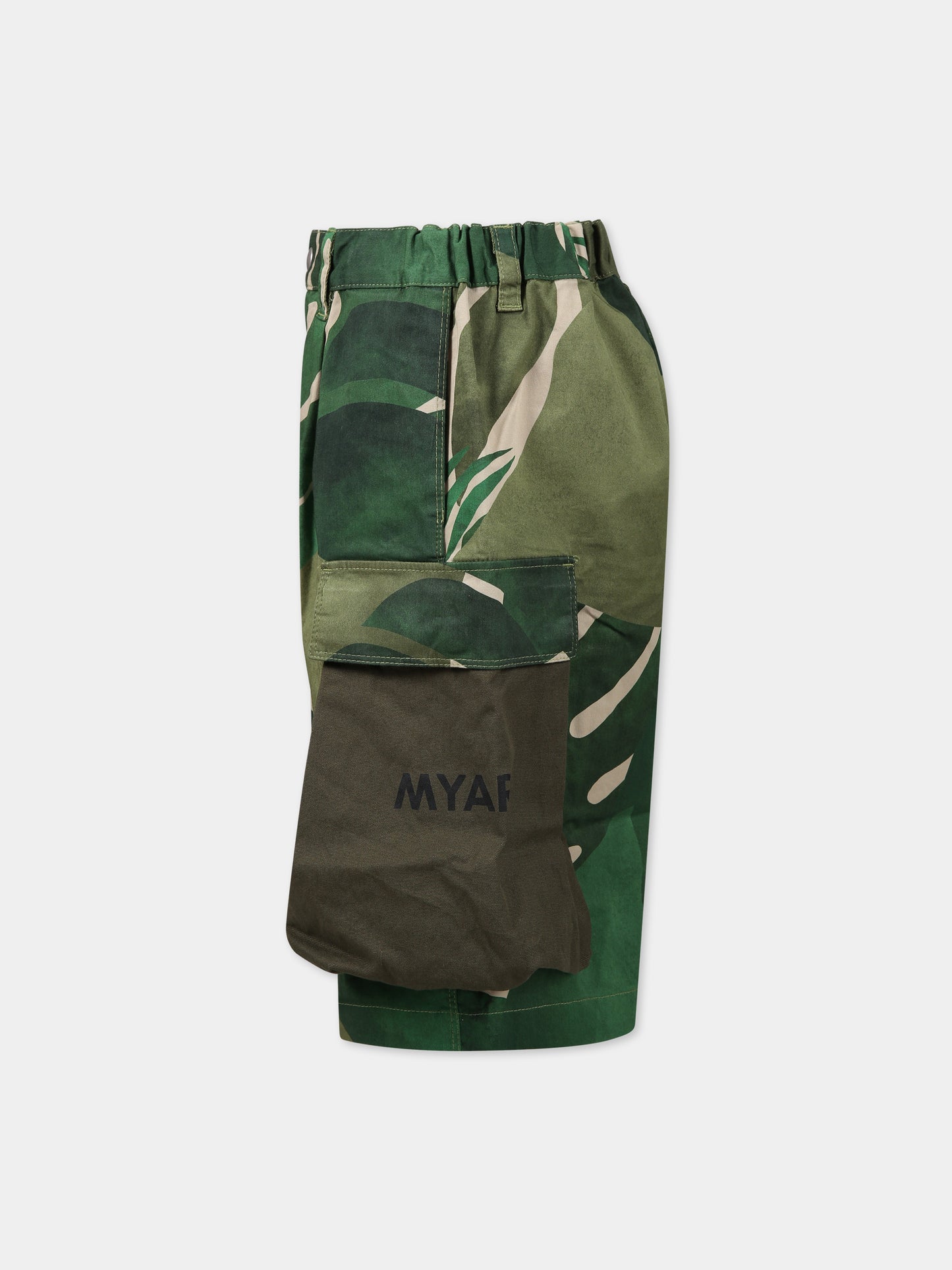 Shorts verde per bambino con,Myar,MY0079 MY053 MYC02