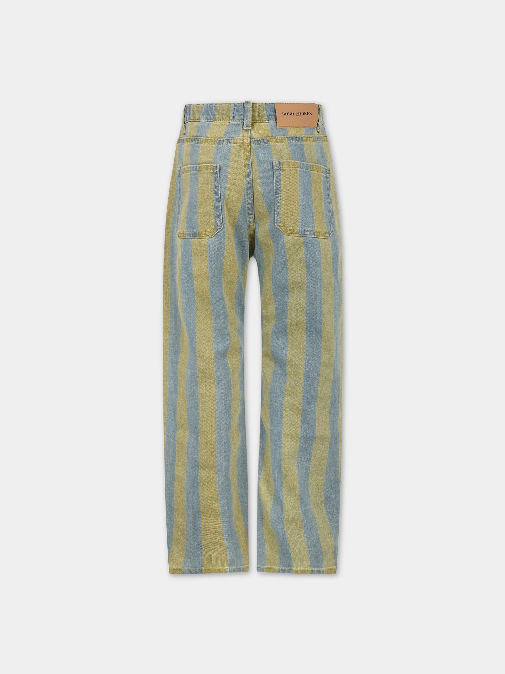 Pantaloni multicolor per bambino con logo,Bobo Choses,123AC097