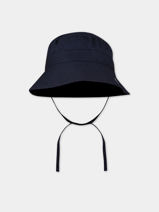 Cloche blu per neonati con logo,Petit Bateau,54370 SMOKING