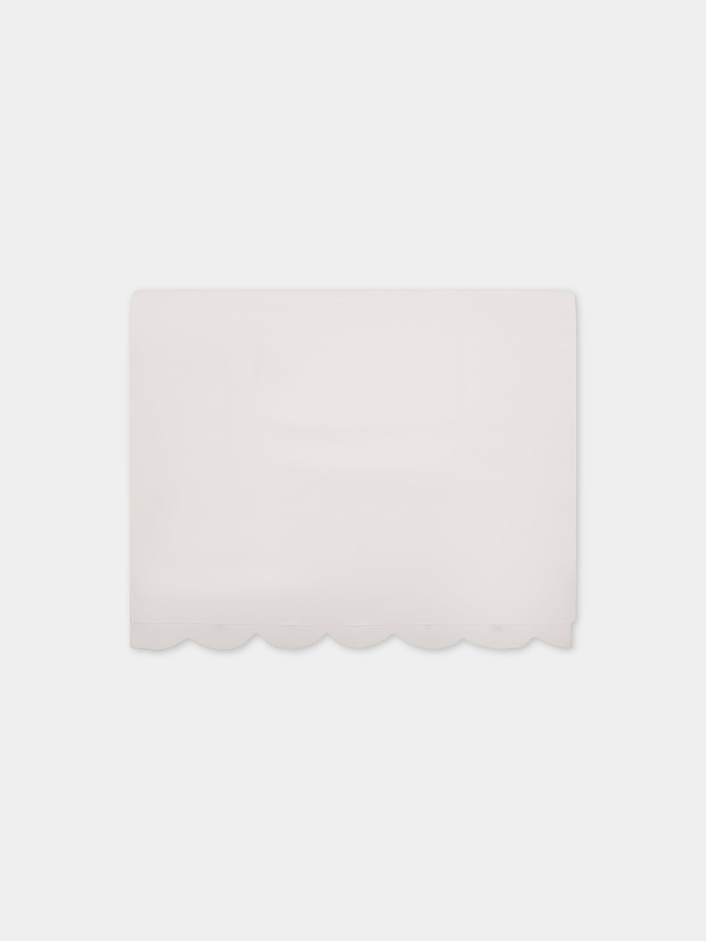 Set lenzuola bianche per neonata con fiocchi rosa,Scaldacuore,NE28 ROSA