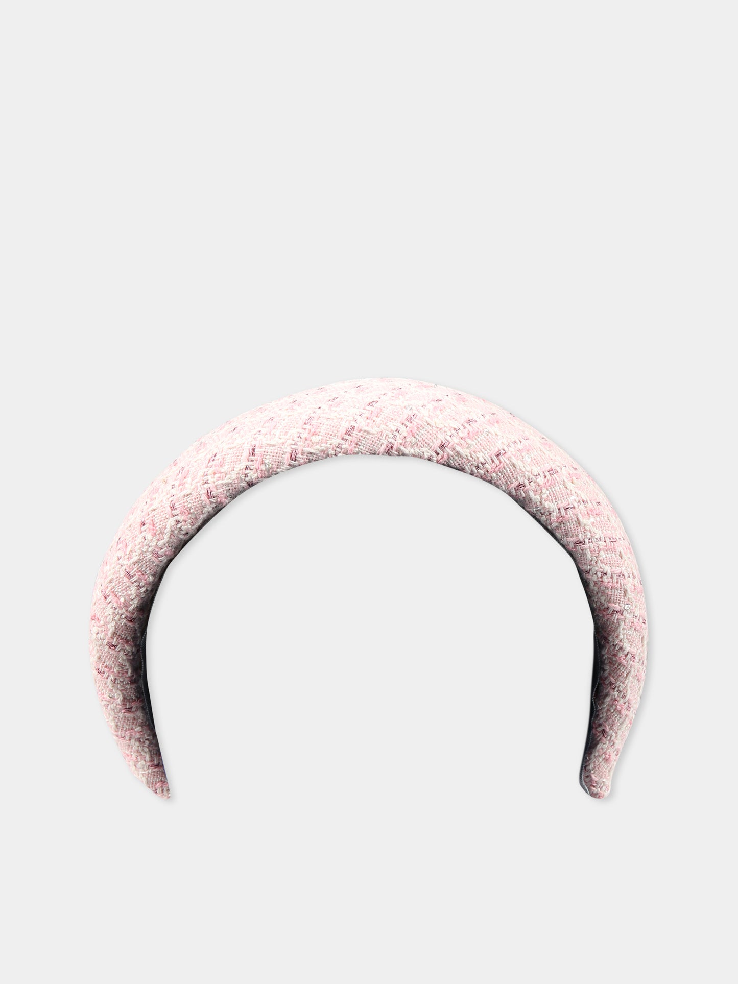 Cerchietto rosa per bambina con paillettes,Simonetta,SS0B24 E0103 505