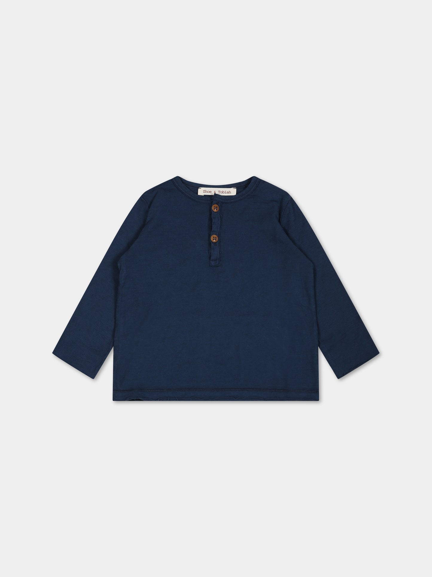 T-shirt blu per neonato,Zhoe & Tobiah,CJ8 11