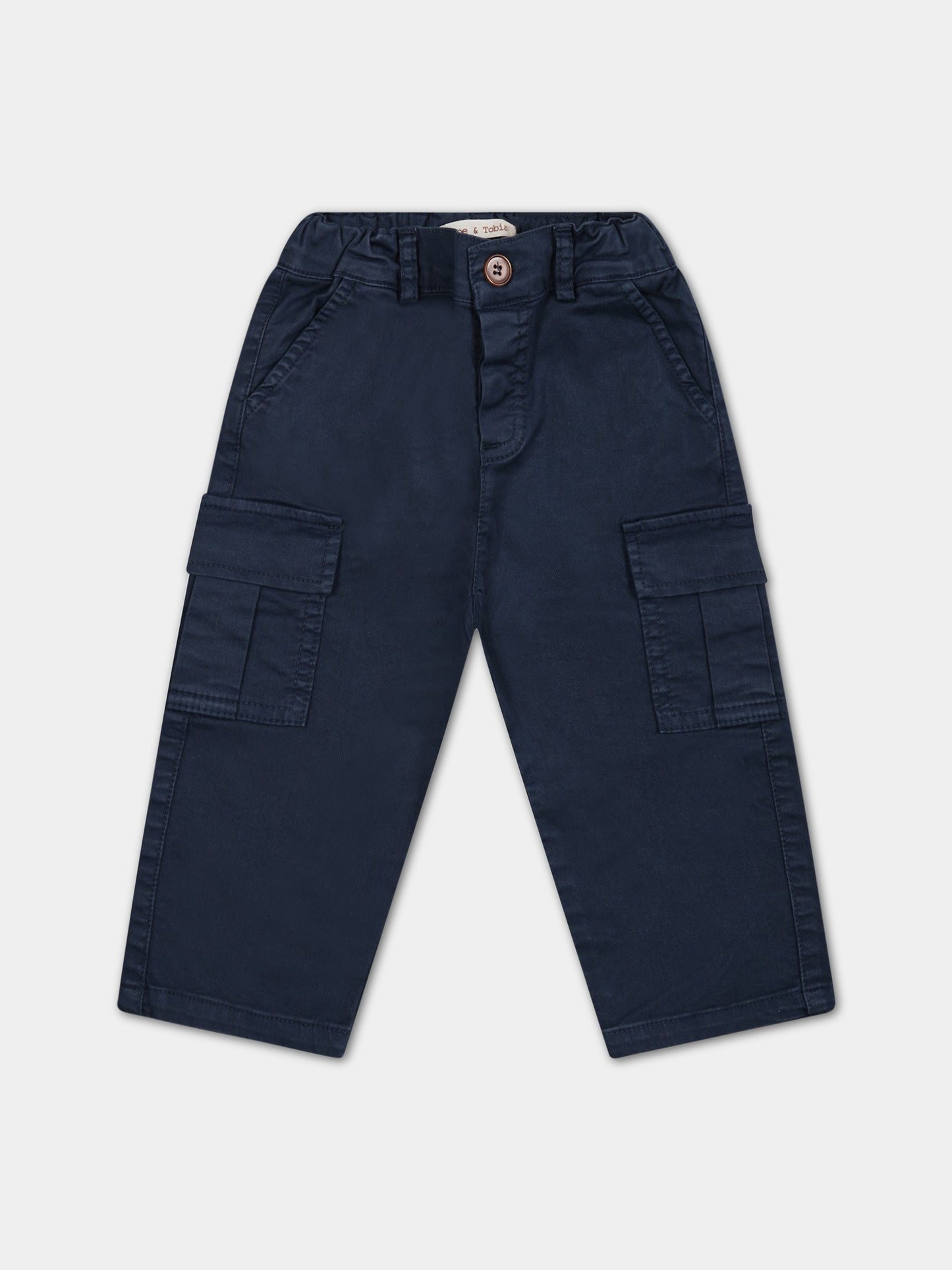 Pantaloni casual blu per neonato,Zhoe & Tobiah,JPS8 11