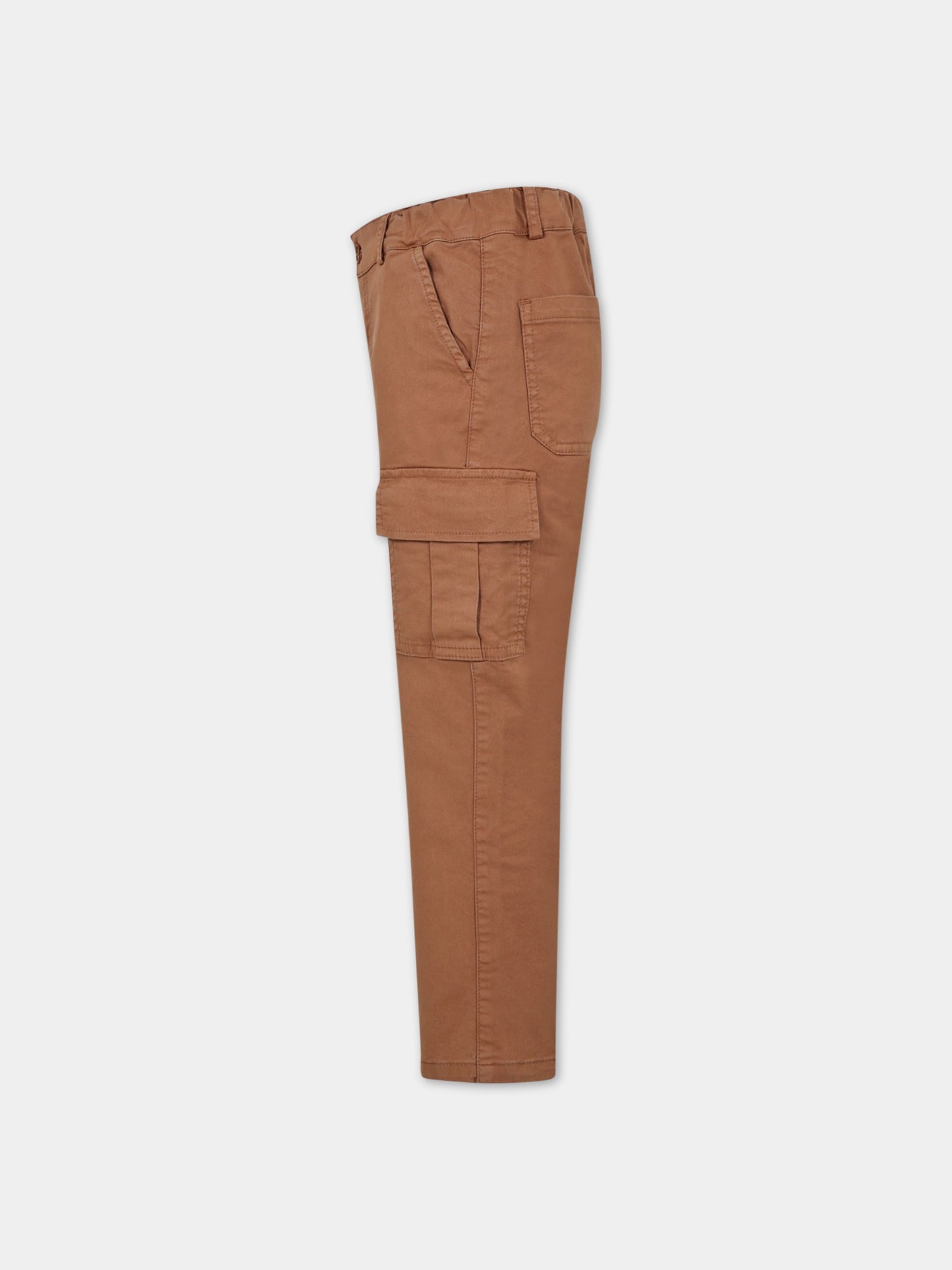 Pantaloni marroni per bambino,Zhoe & Tobiah,JPS8 358