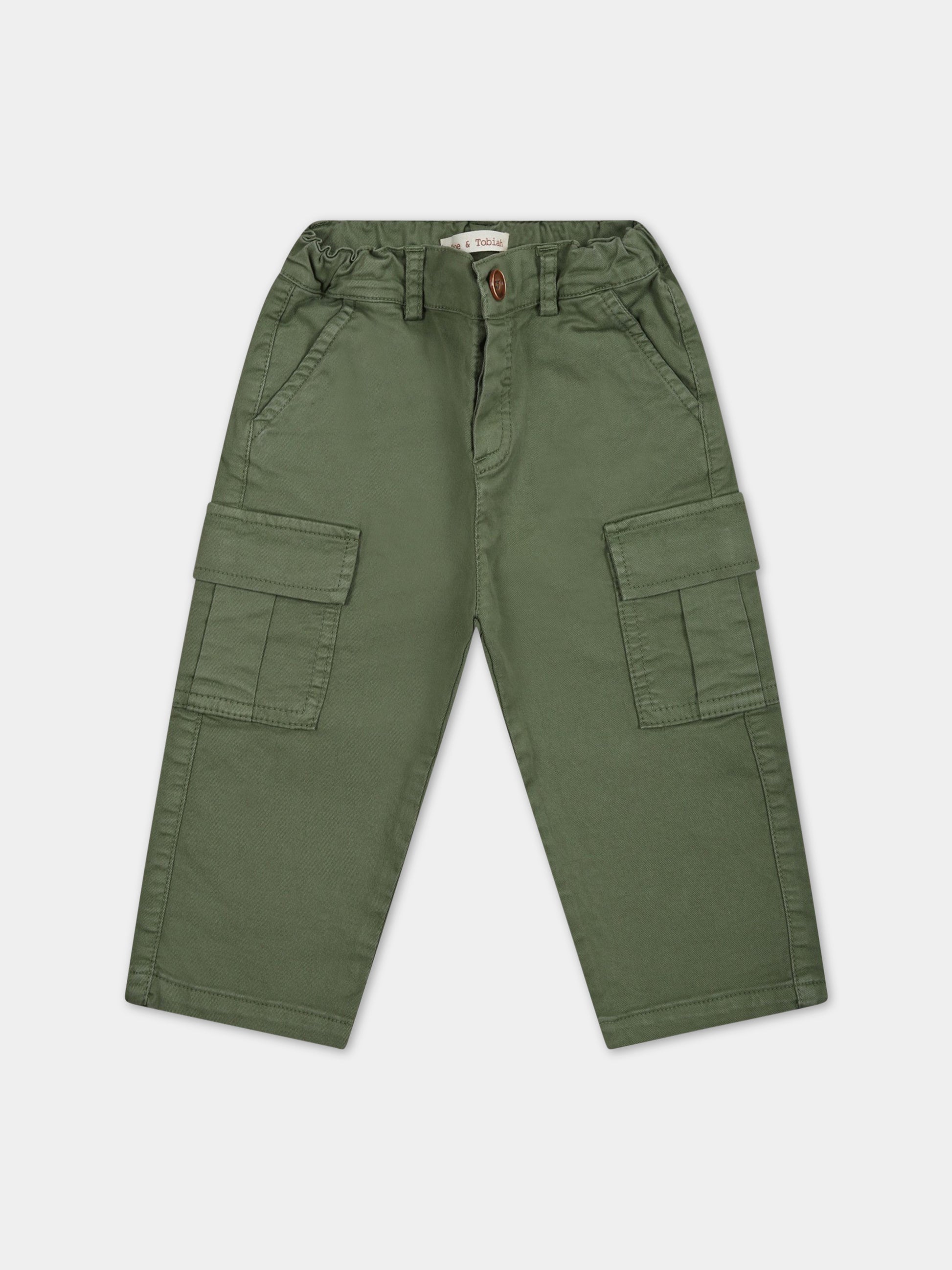 Pantaloni casual verde per neonato,Zhoe & Tobiah,JPS8 354