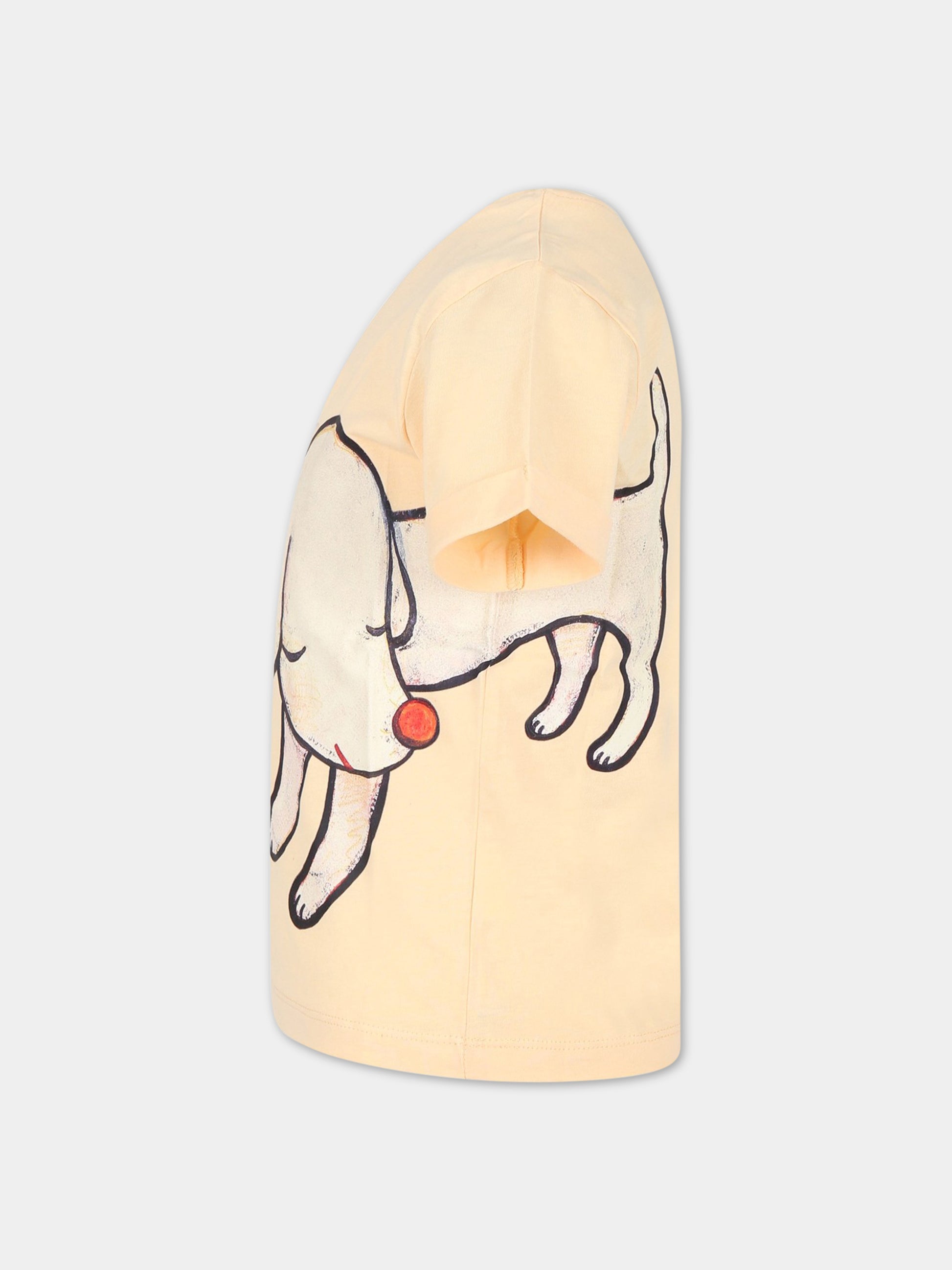 T-shirt rosa per bambina con stampa,Stella Mccartney Kids,TS8E41 Z0434 454