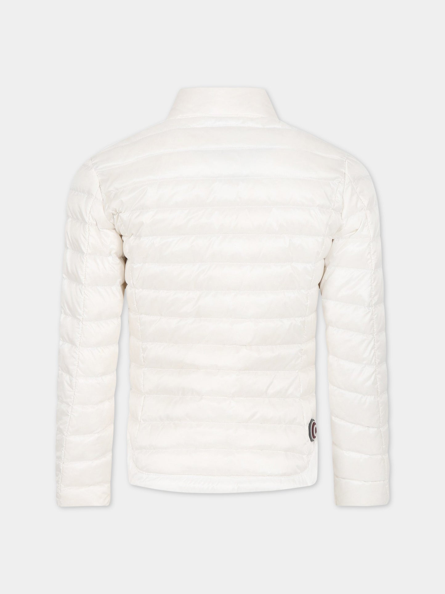 Piumino bianco per bambina con logo,Colmar Originals Kids,3457U 9VX 01