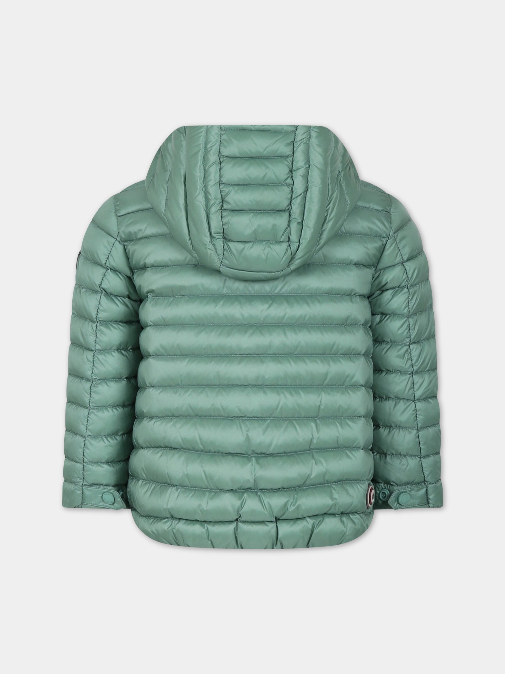 Piumino verde per bambina con logo,Colmar Originals Kids,3422U 9VX 585