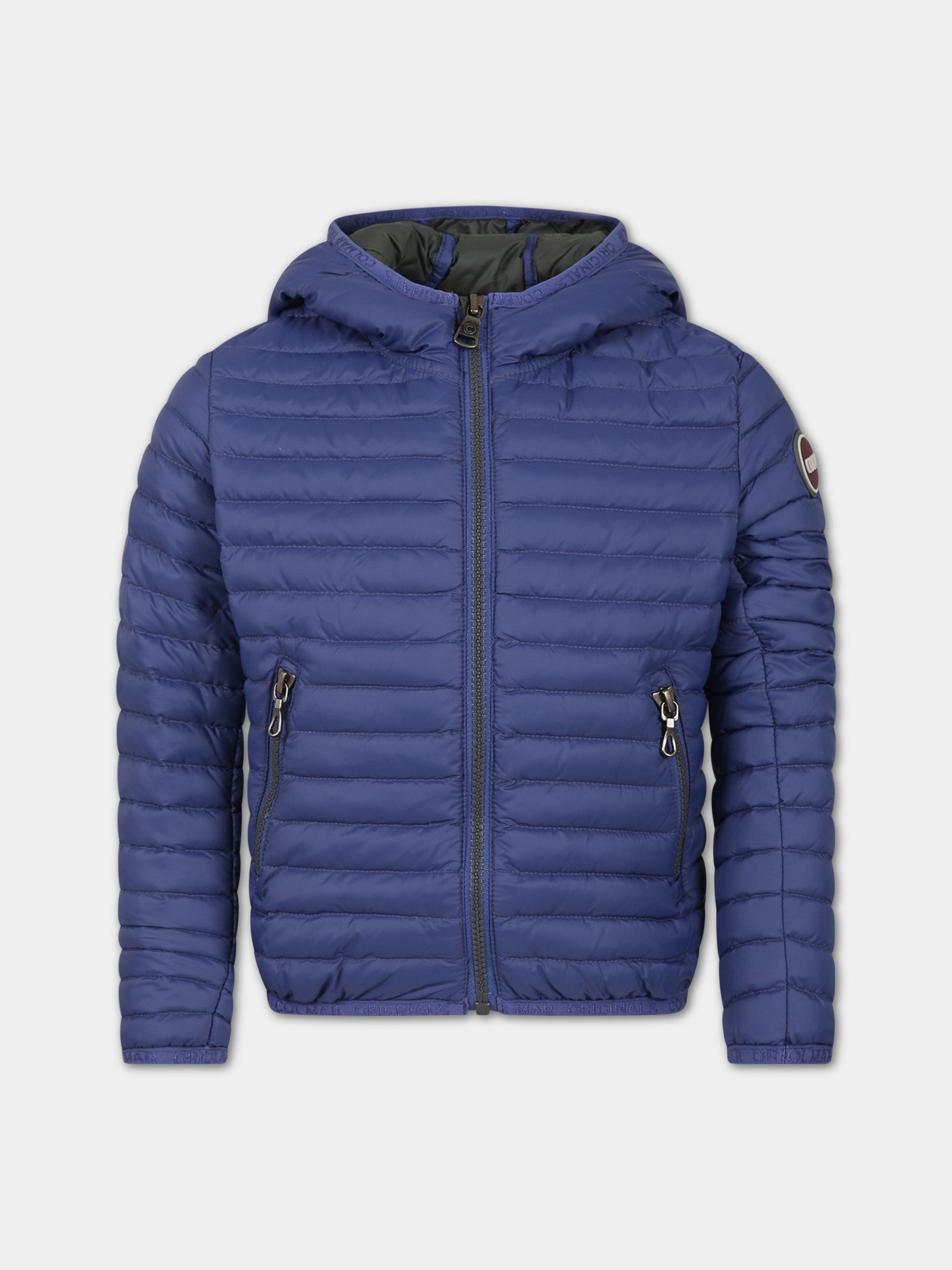 Piumino blu per bambino con logo,Colmar Originals Kids,3487R 8VX 540