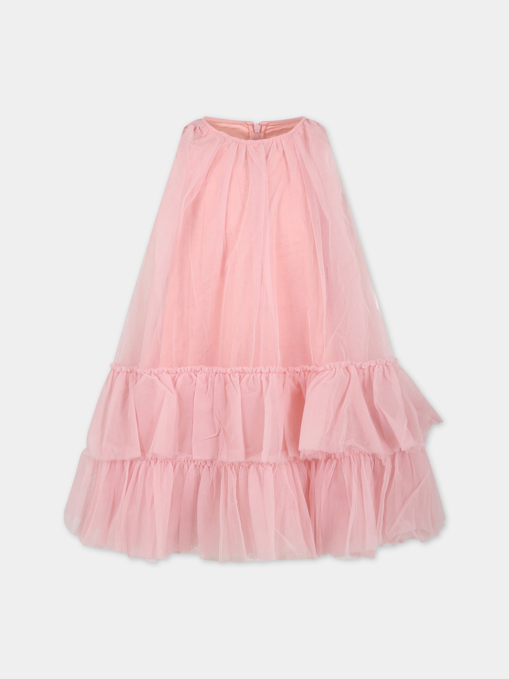 Vestito rosa per bambina,Caroline Bosmans,SS23 4014A 18 3000