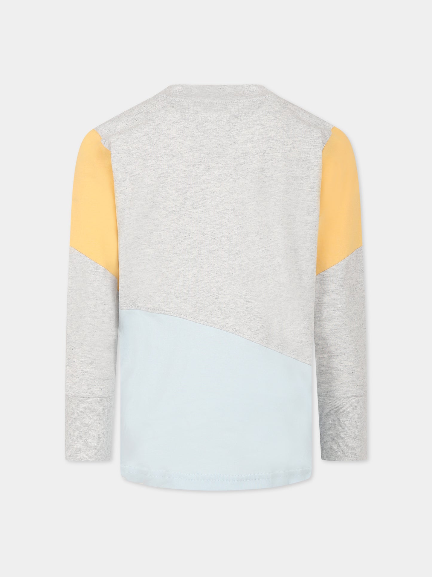 T-shirt multicolor per bambini con ricamo,Raquette,BAD 002 66