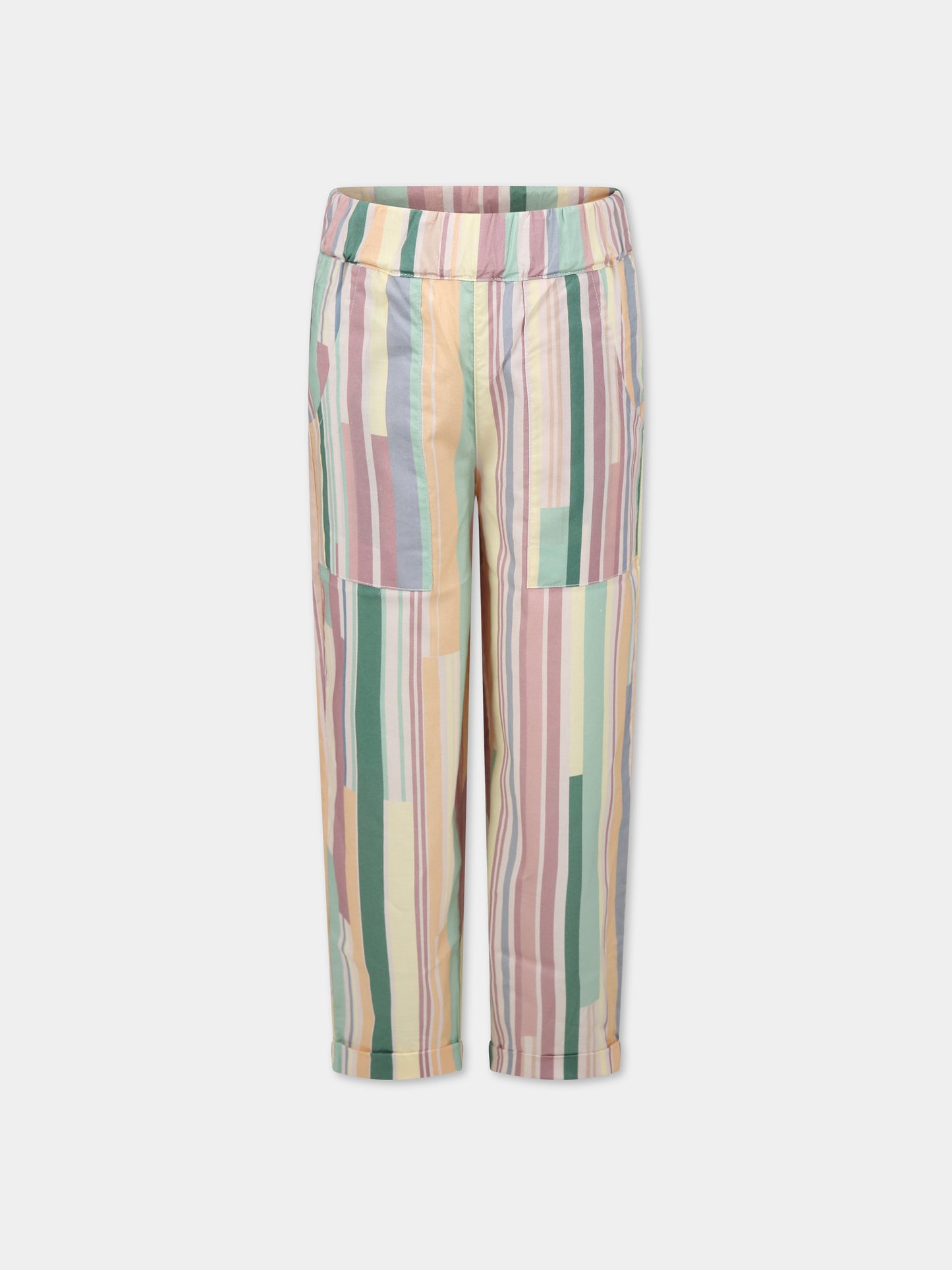 Pantaloni multicolor per bambina,Coco Au Lait,14COCO1059