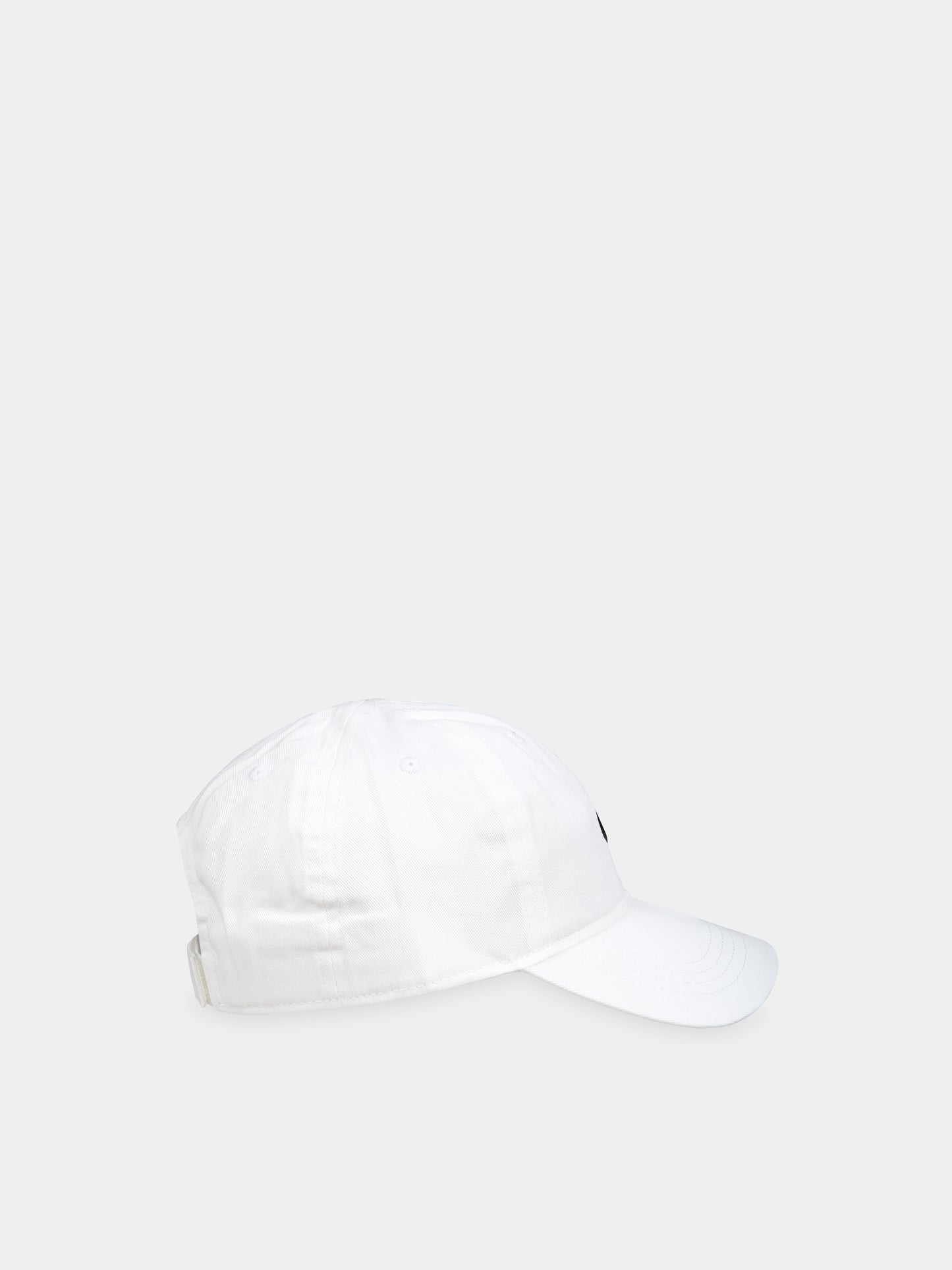 Cappello bianco per bambini con iconico swoosh,Nike,8A2319 001