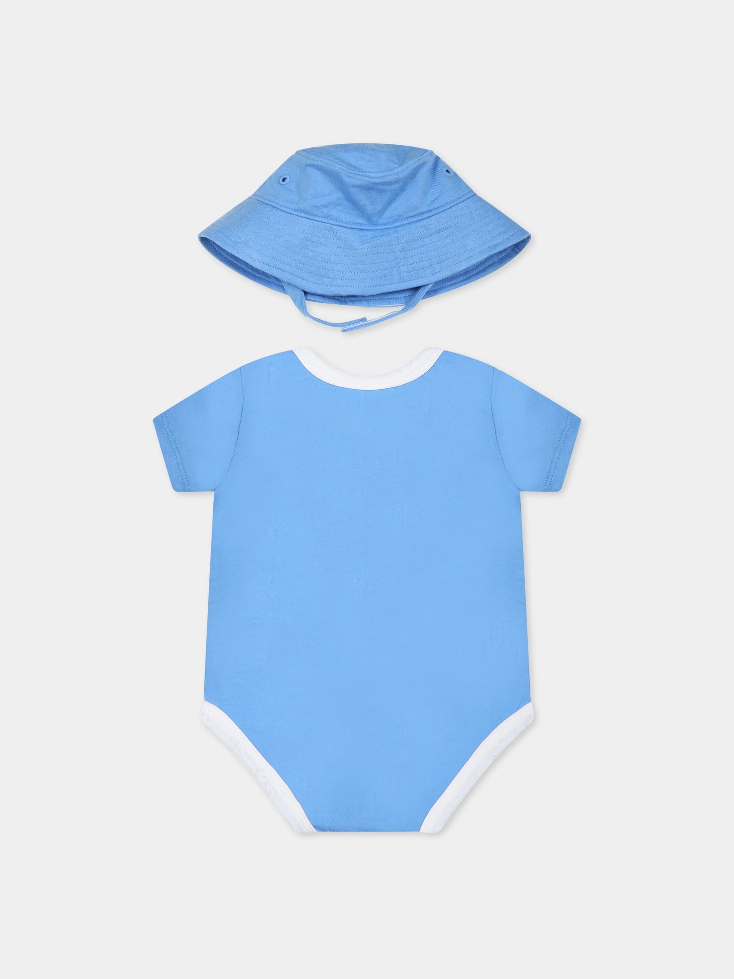 Set celeste per neonato con iconico swoosh,Nike,NN0815 B9F
