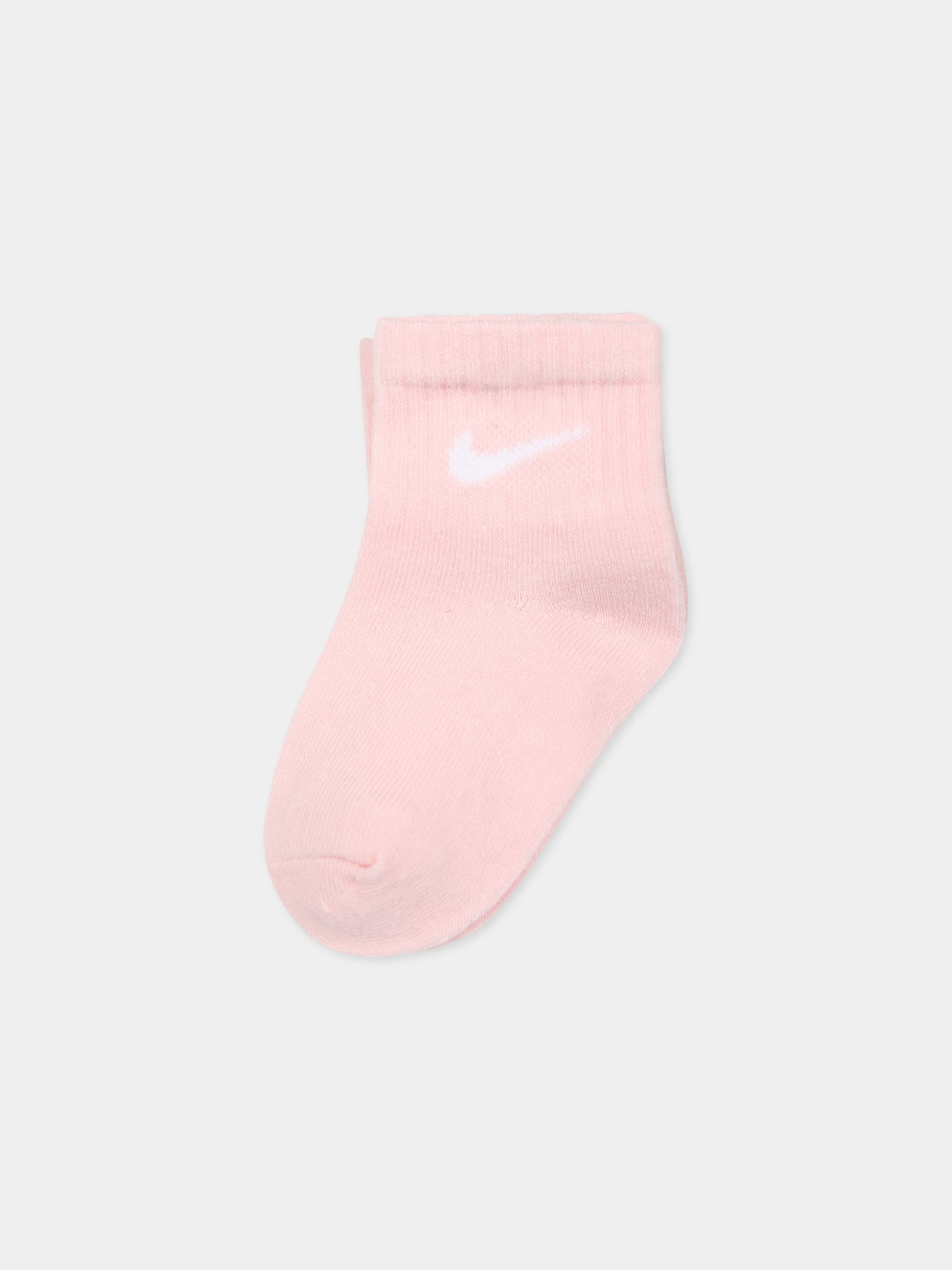 Set multicolor per neonata con iconico swoosh,Nike,NN0945 P17