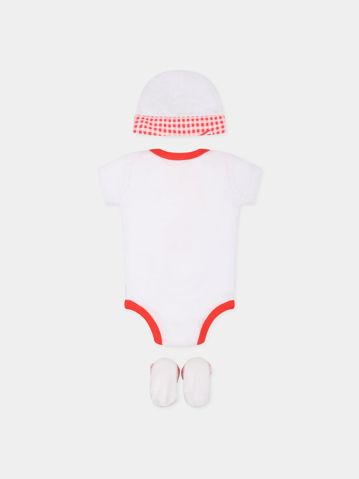 Set bianco per neonata con logo,Nike,NN0946 R35