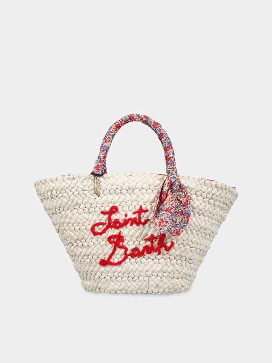 Borsa beige per bambina con logo,Mc2 Saint Barth,KYLIE S EMMA & GEORGINA 41