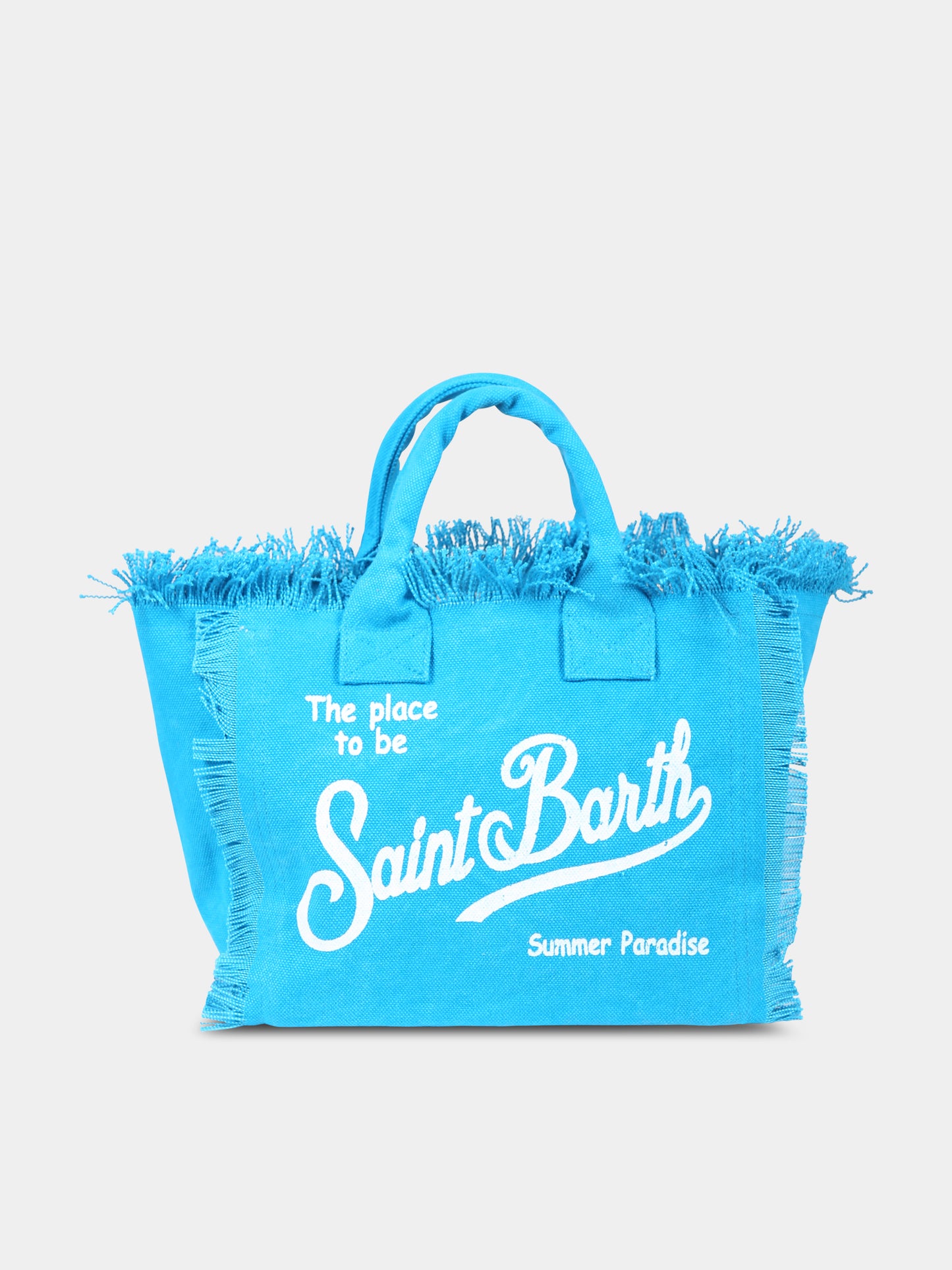 Borsa azzurra per bambina con logo,Mc2 Saint Barth,COLETTE 31 LIGHT BLUE
