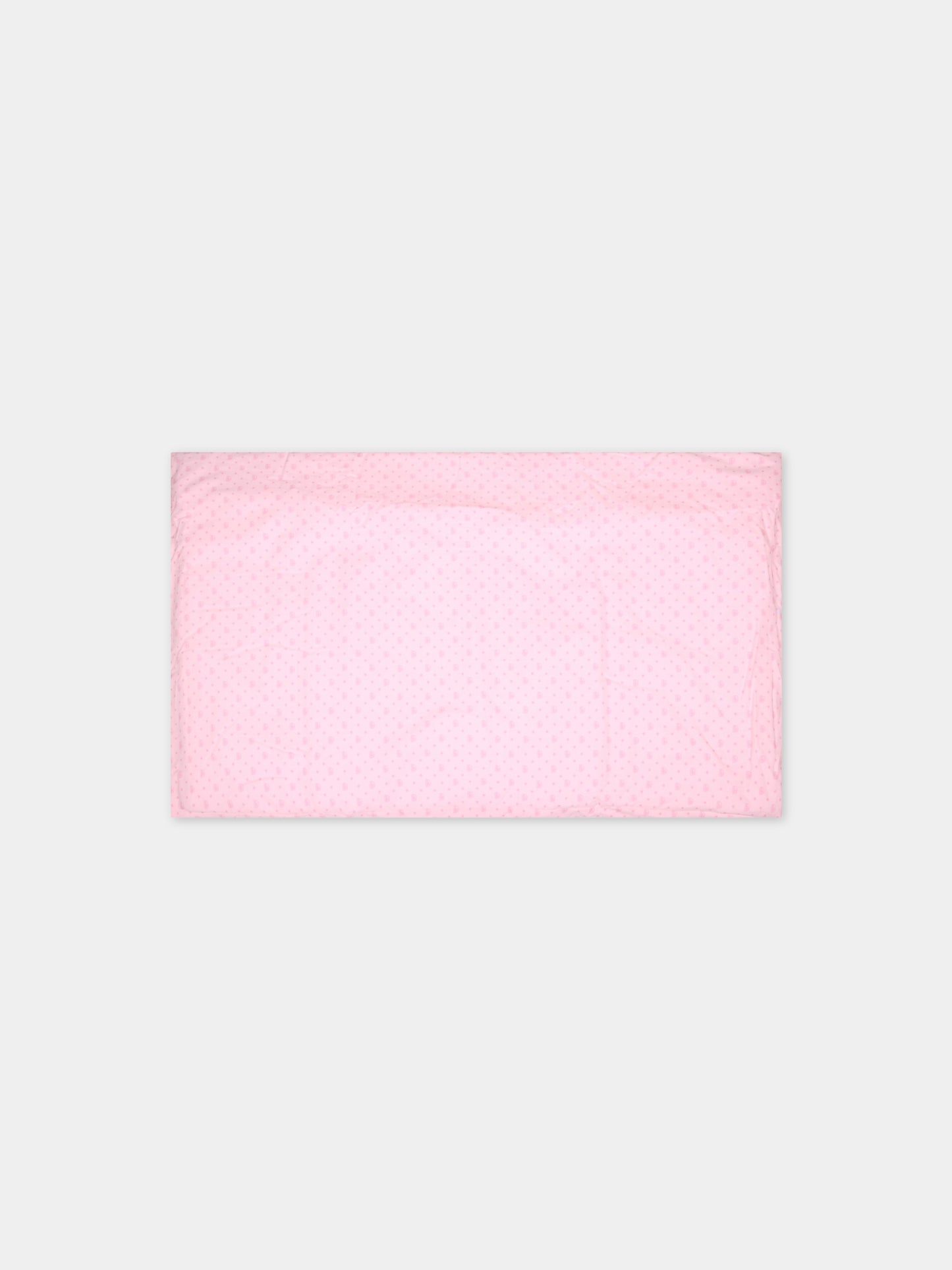 Set paracolpi rosa per neonata con occhiolini,Chiara Ferragni Homewear,CF117R