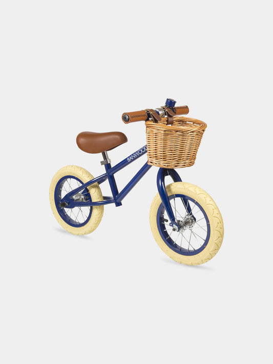 Bicicletta blu per bambini,Banwood,BW F1 NAVYBLUE