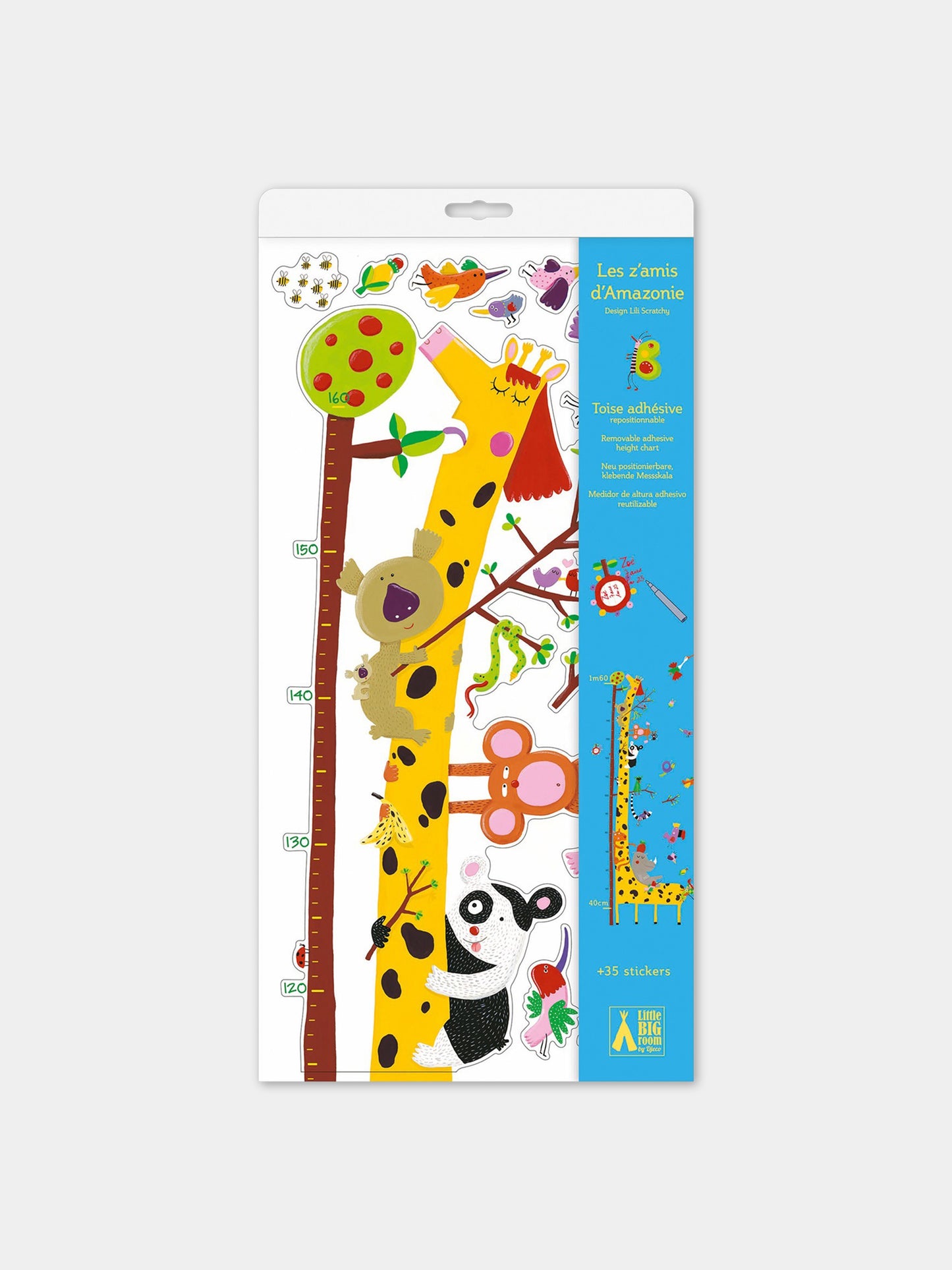 Grafico multicolor per bambini,Djeco,DD04037