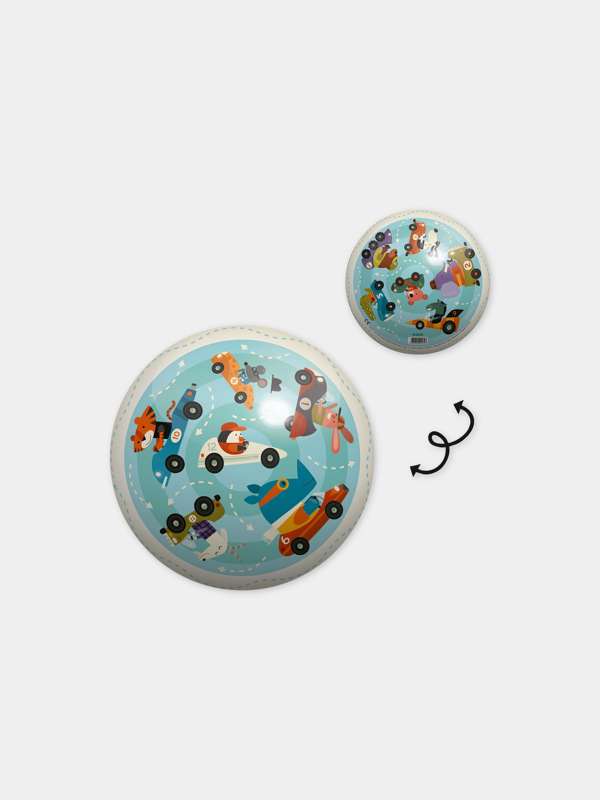 Palla multicolor per bambini,Djeco,DJ00162