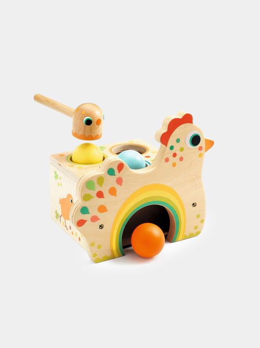 Gallina multicolor per bambini,Djeco,DJ06305