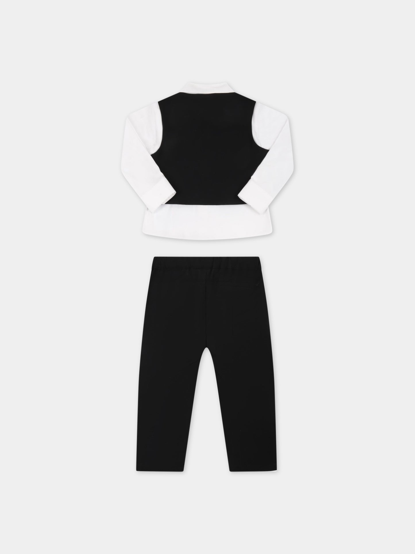 Completo multicolor per neonato,Armani Junior,6HH810 4N3FZ 0999