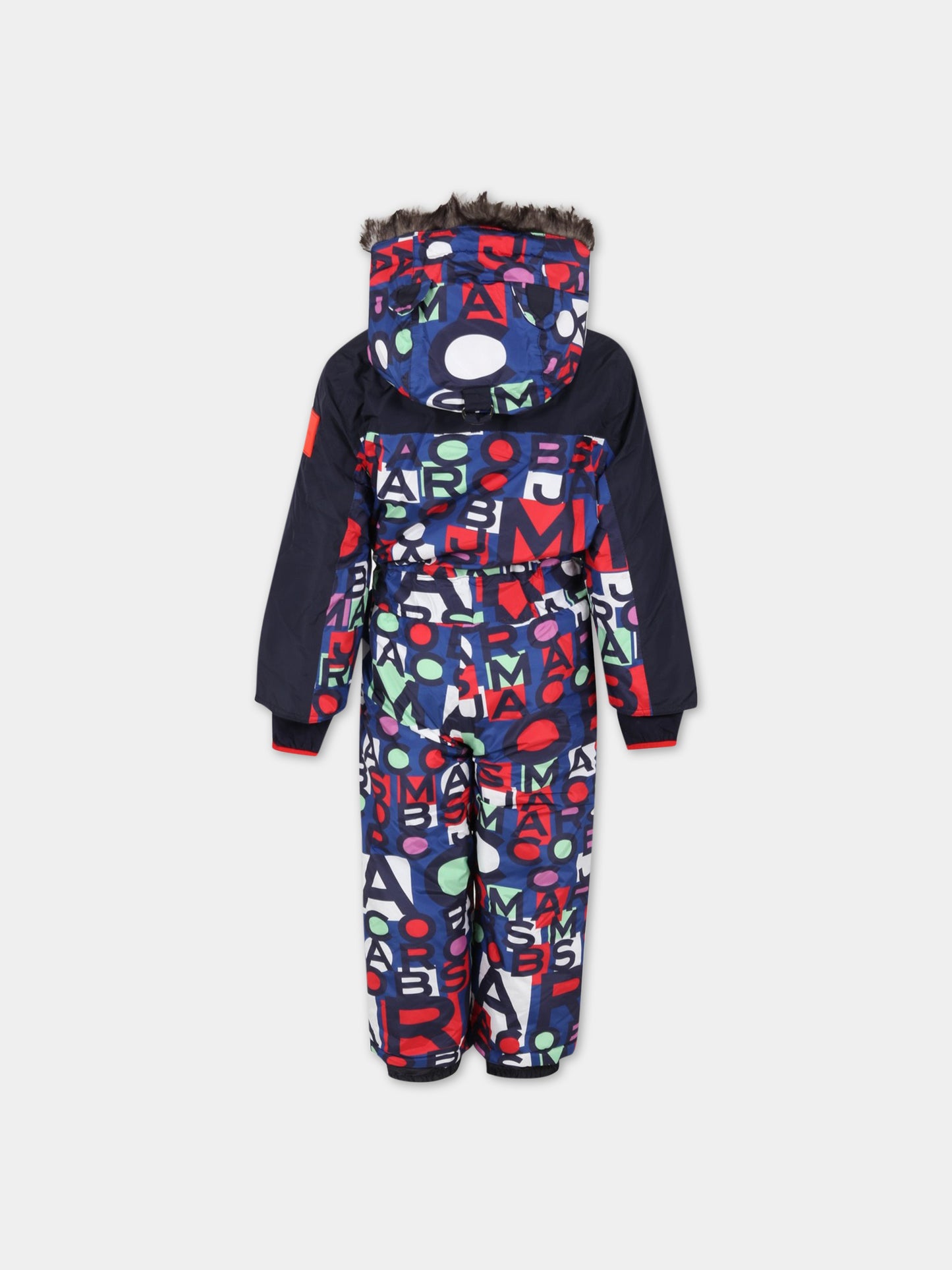 Tuta blu da neve per bambino,Little Marc Jacobs,W24269 X58