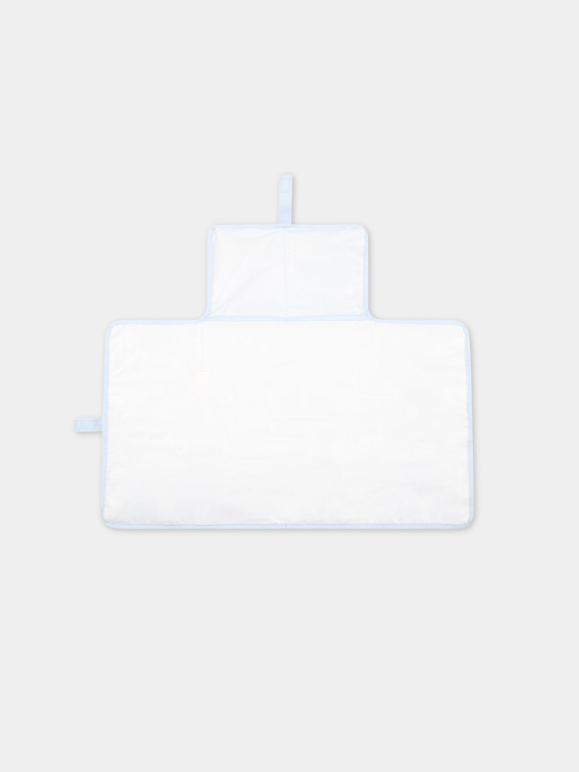 Borsa mamma celeste per neonato con loghi,Kenzo Kids,K90083 79B