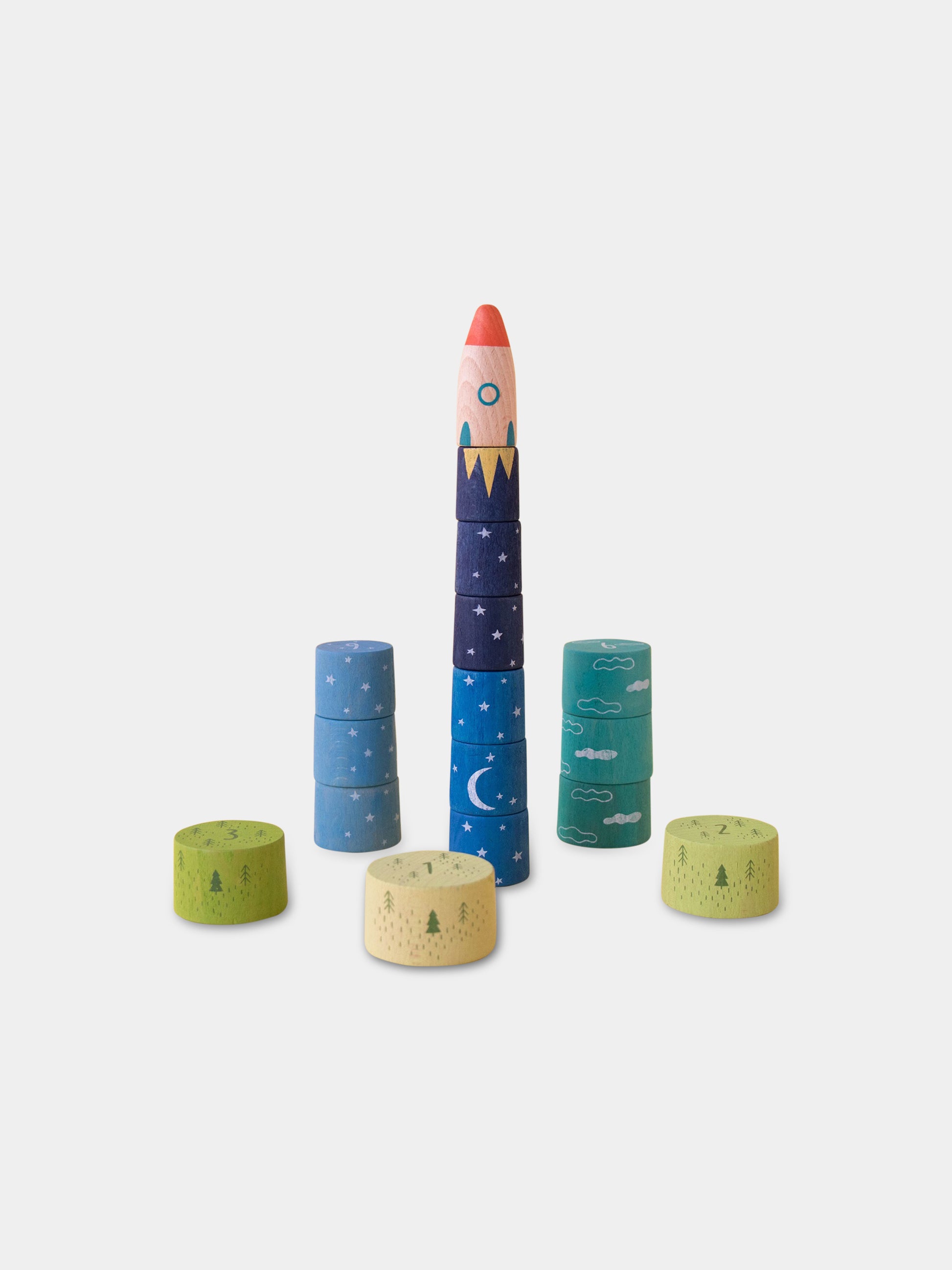 Gioco società per bambini a forma di razzo,Londji,WT005U