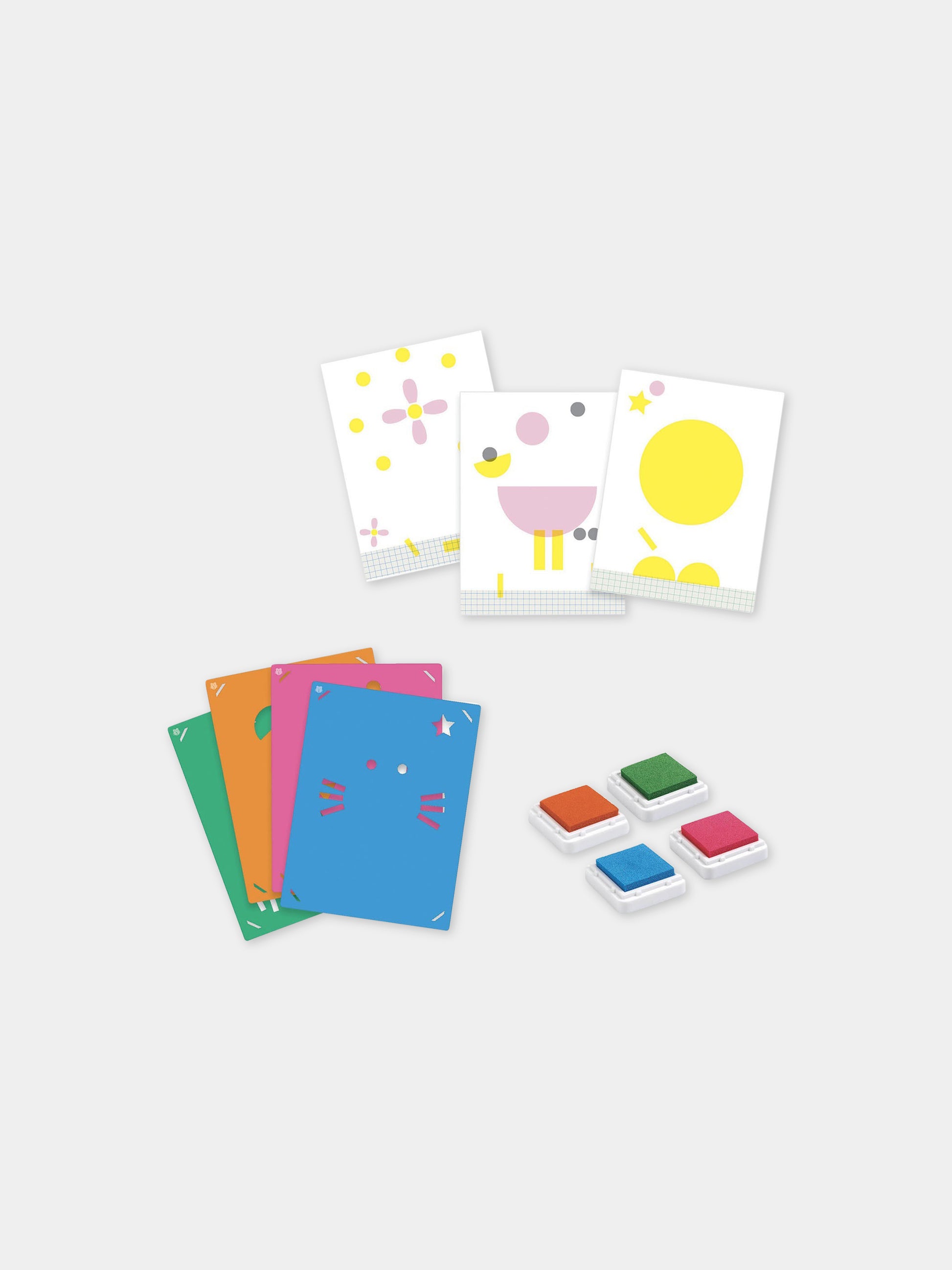 Gioco multicolor di apprendimento con disegni,Djeco,DJ09899