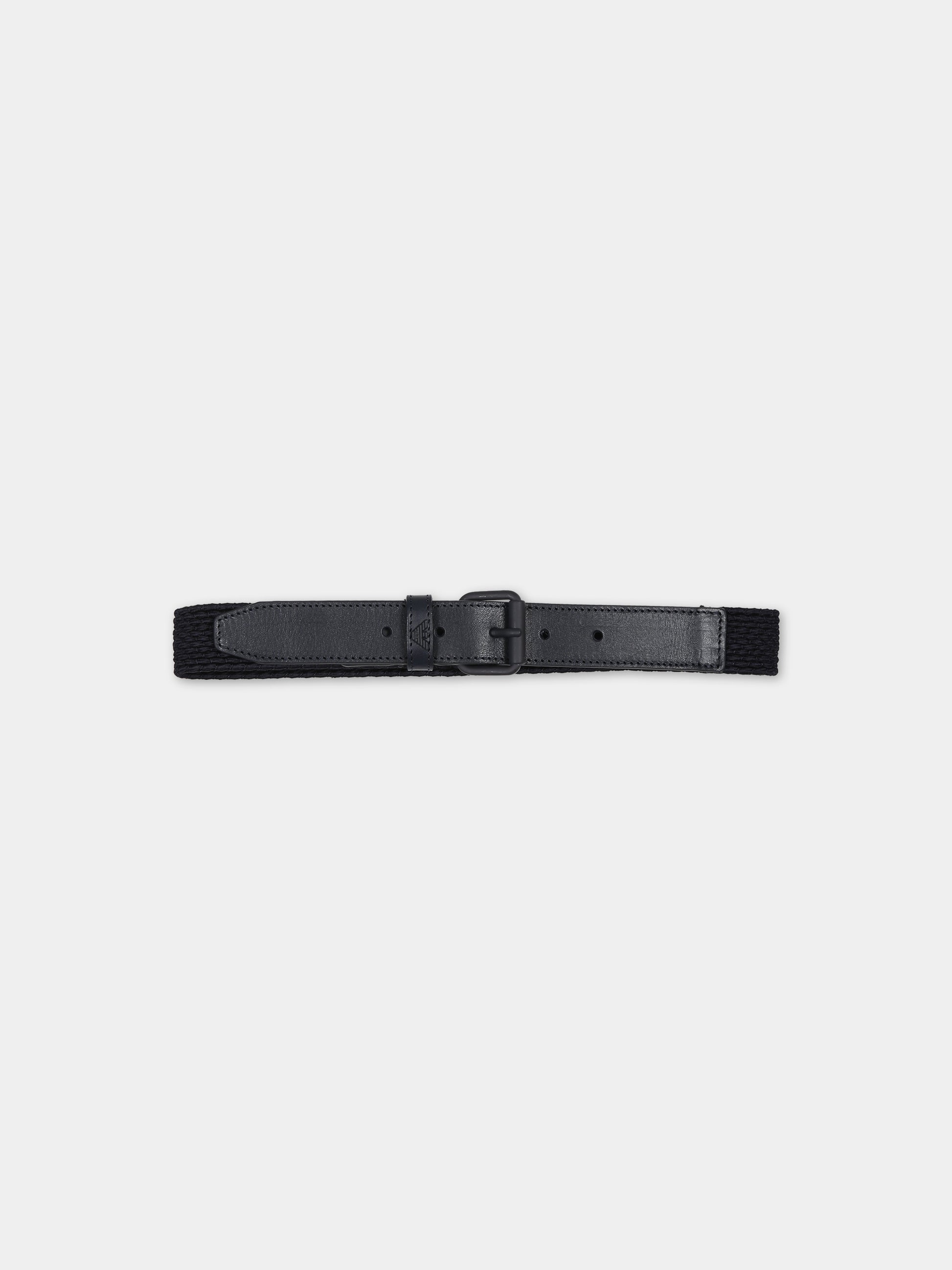 Cintura blu per bambino con logo,Armani Junior,401522 3F562 06935