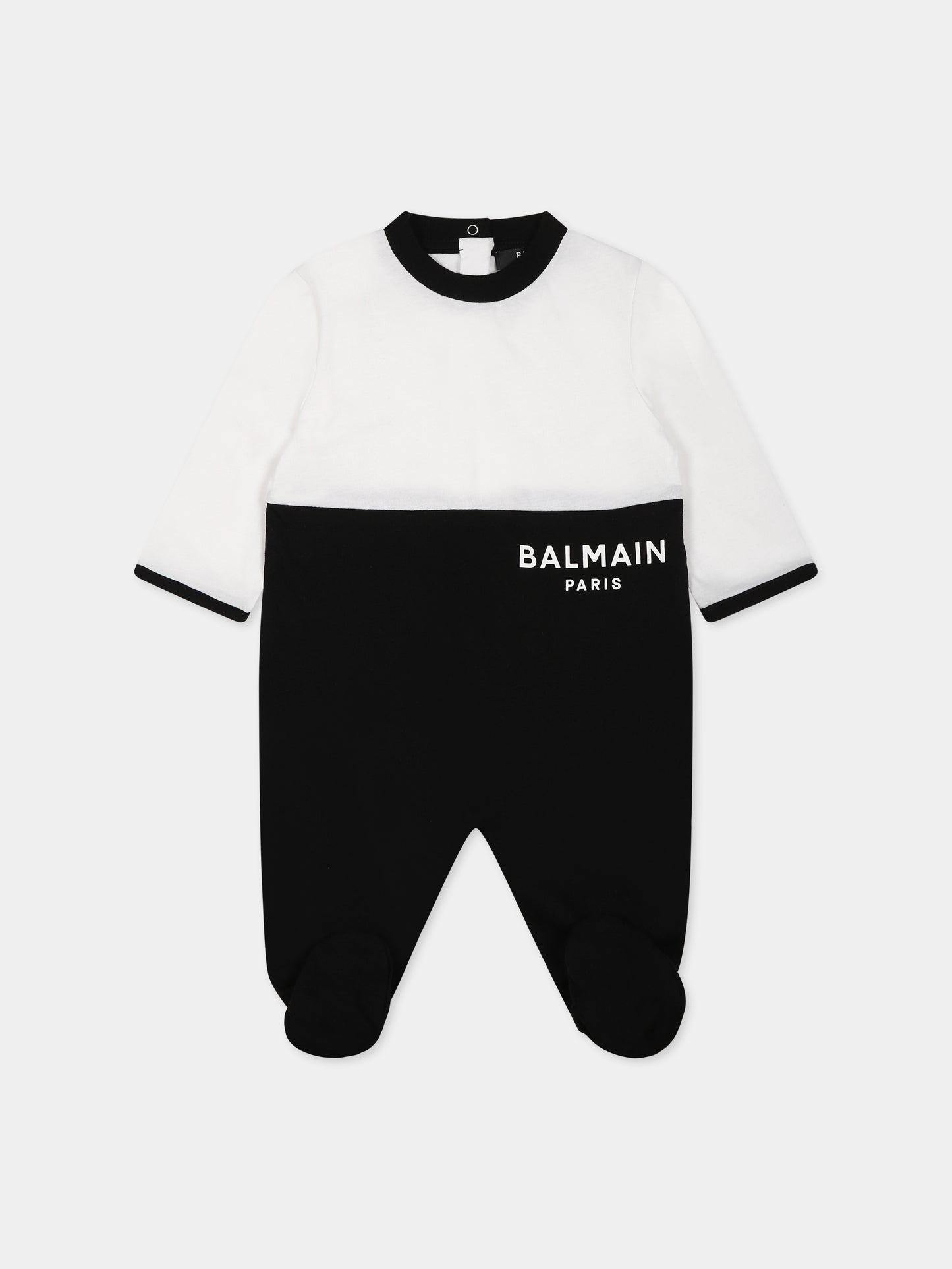 Set nero per neonati con logo,Balmain Kids,BTB540 Z0116 100NE