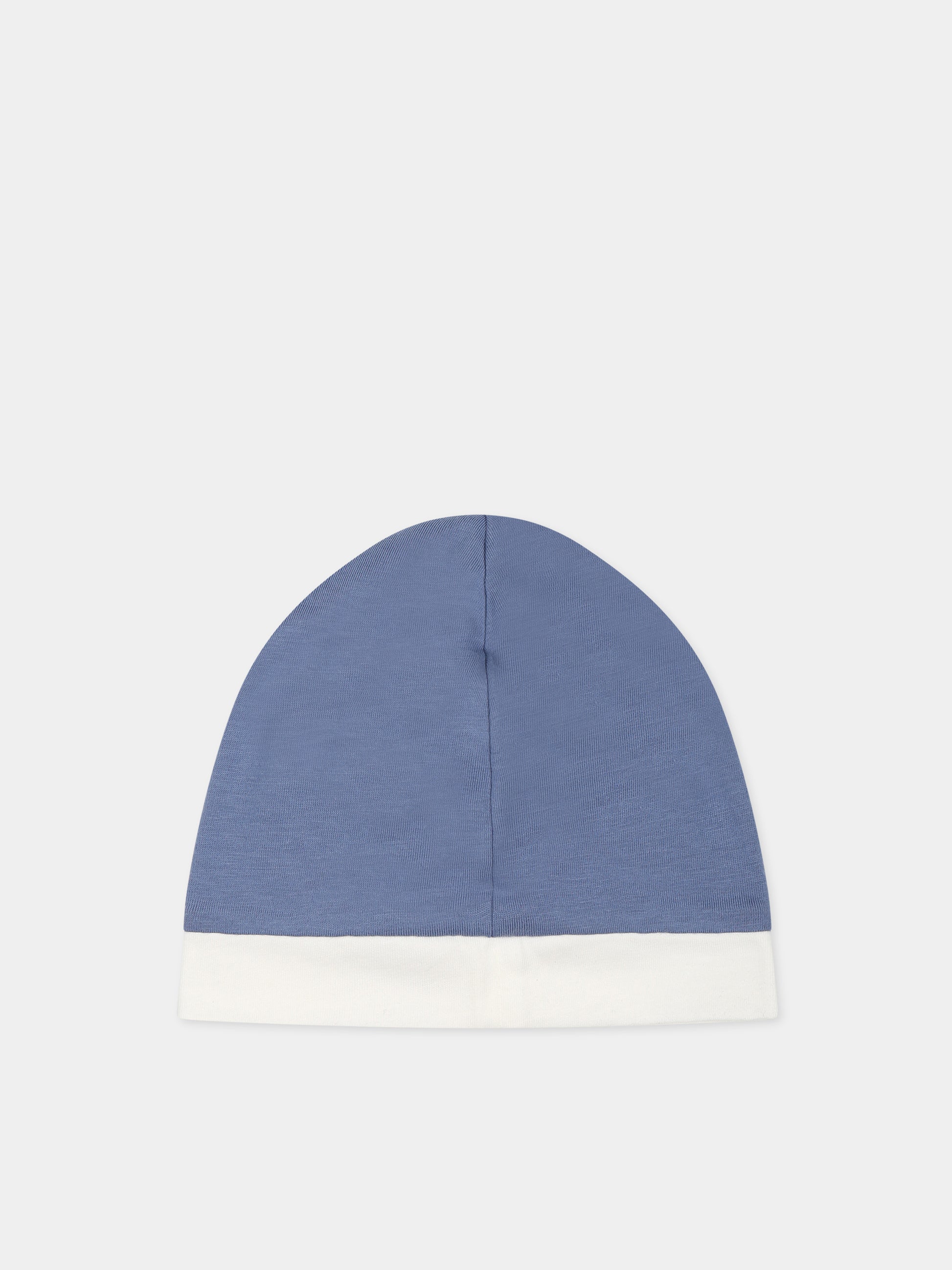 Set blu per neonato con logo,Balmain Kids,BTB540 Z0116 102BL