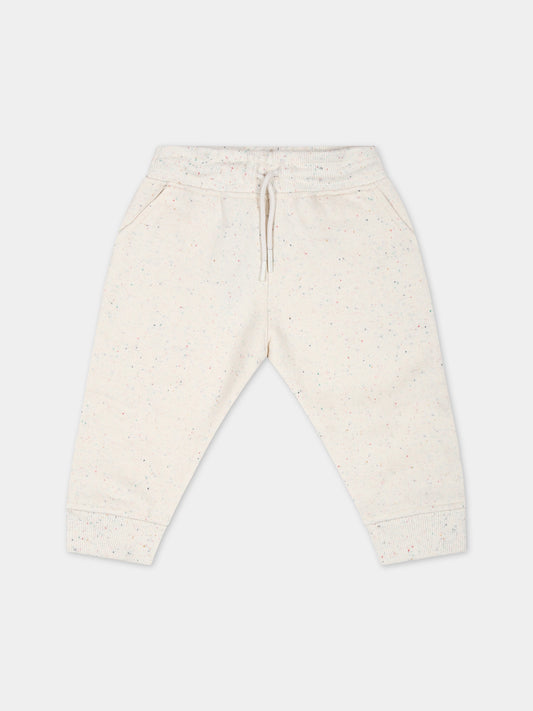 Pantaloni avorio per neonata,Kenzo Kids,K04229 22C