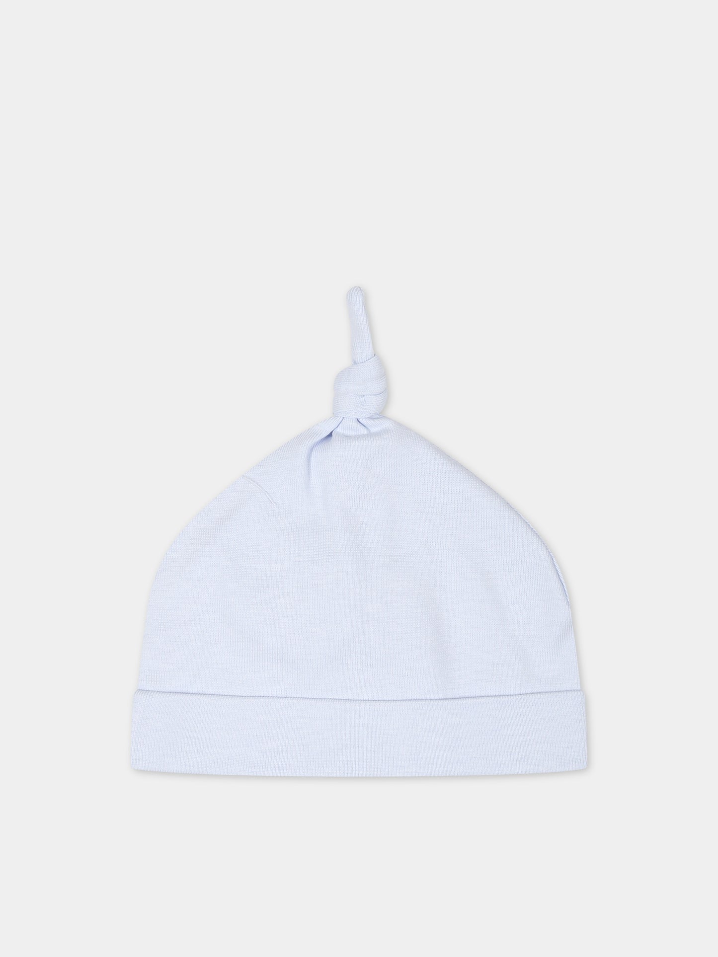 Set celeste per neonato con logo e stampa,Givenchy Kids,H98182 771