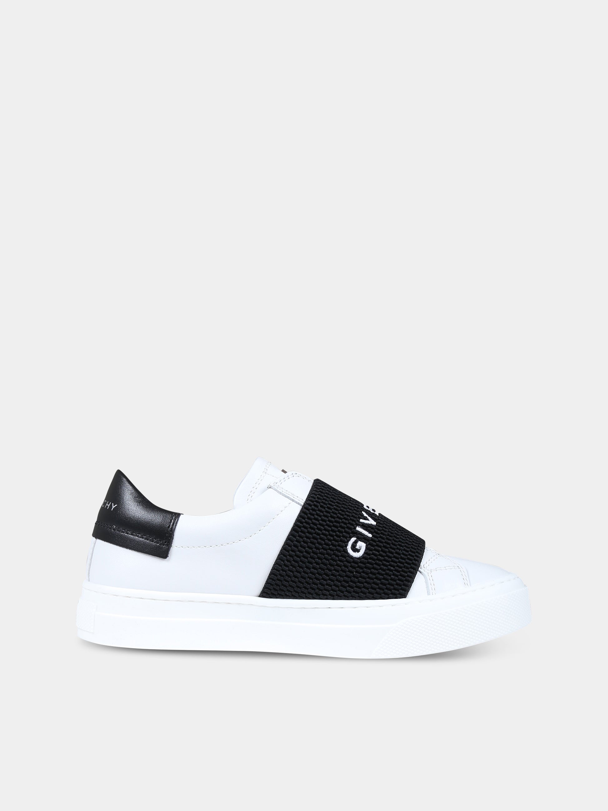 Sneakers bianche per bambini con logo,Givenchy Kids,H29095 10P
