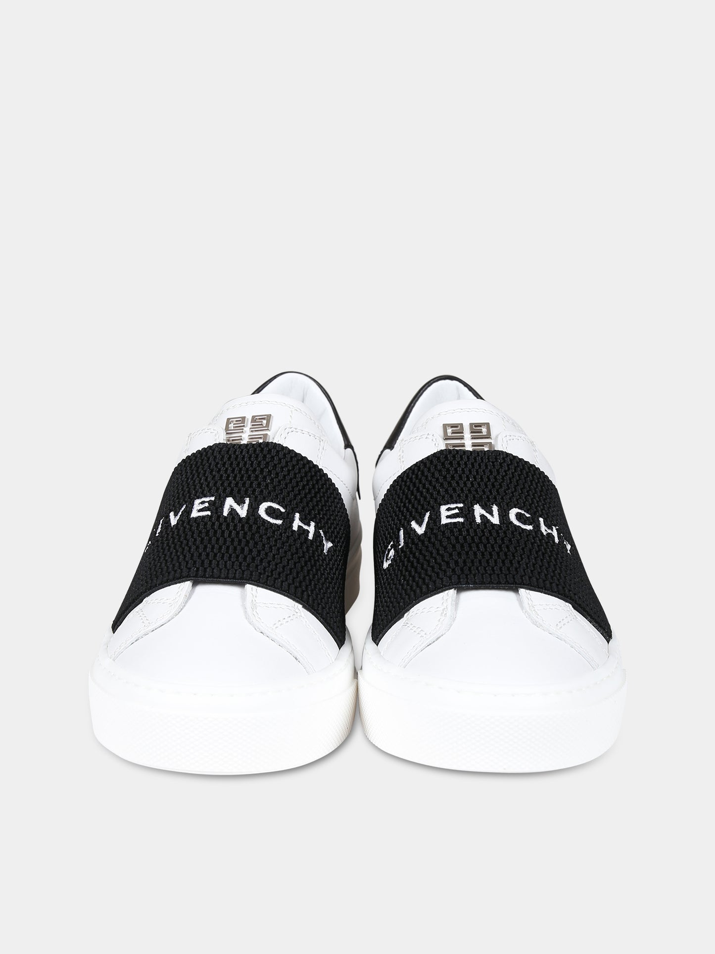 Sneakers bianche per bambini con logo,Givenchy Kids,H29095 10P