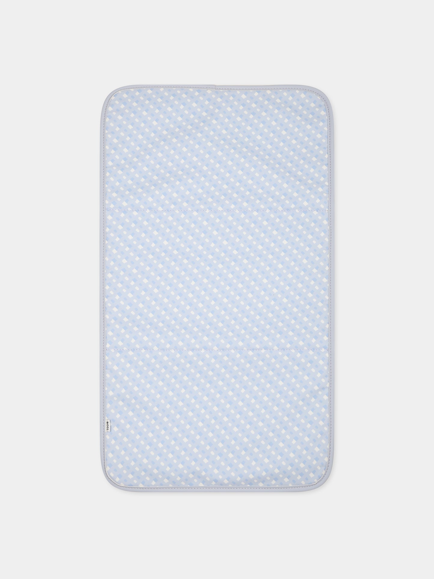 Borsa mamma celeste per neonato con logo,Boss,J90337 771