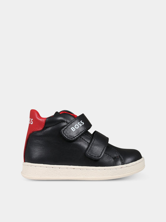 Sneakers nere per bambino con logo,Boss,J09207 09B