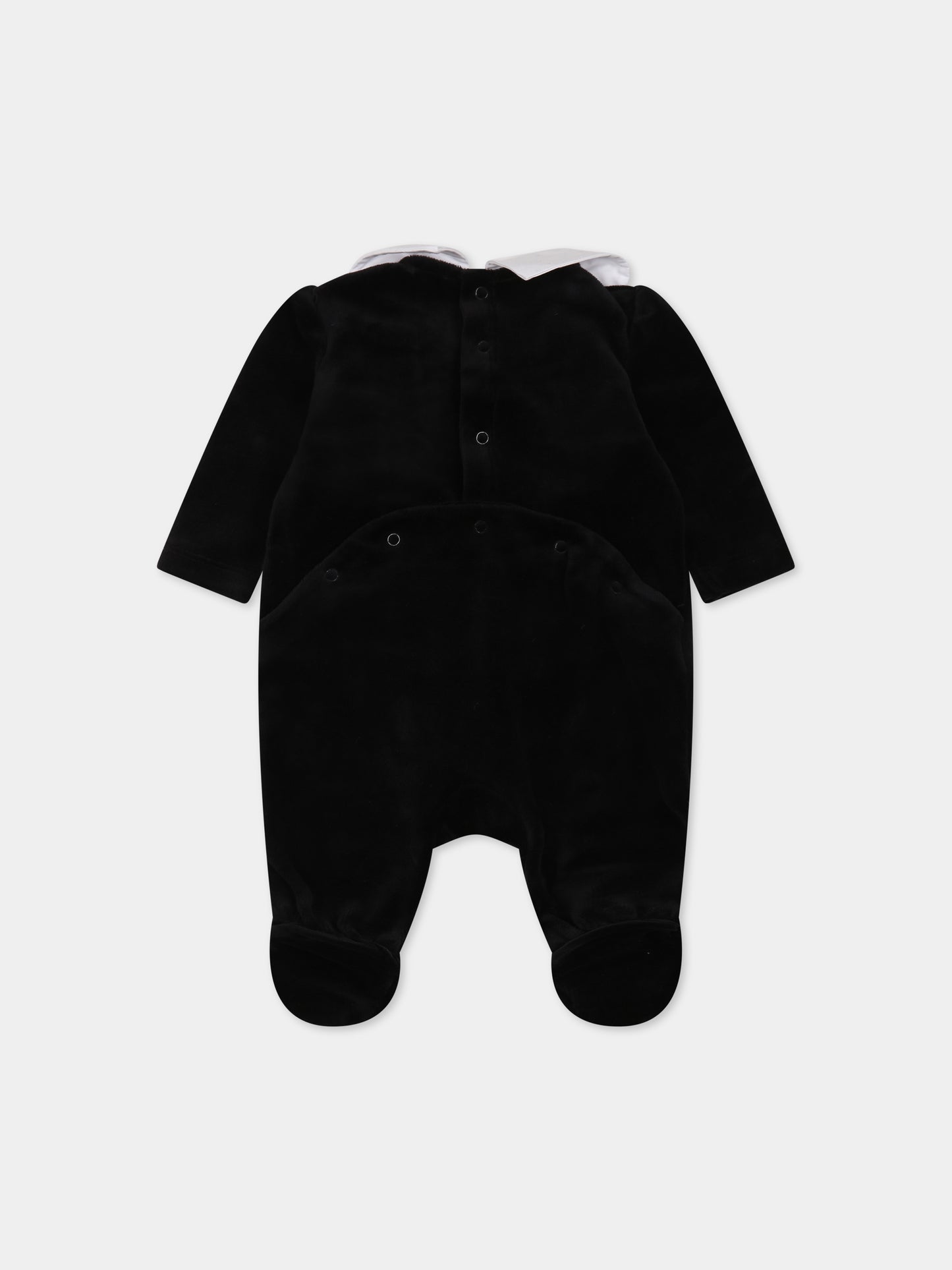 Set nero per neonata con logo,Karl Lagerfeld Kids,Z98141 09B